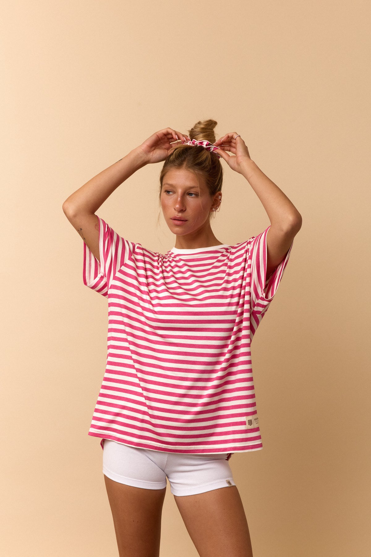 Pink Stripes - Oversize T-Shirt - GON