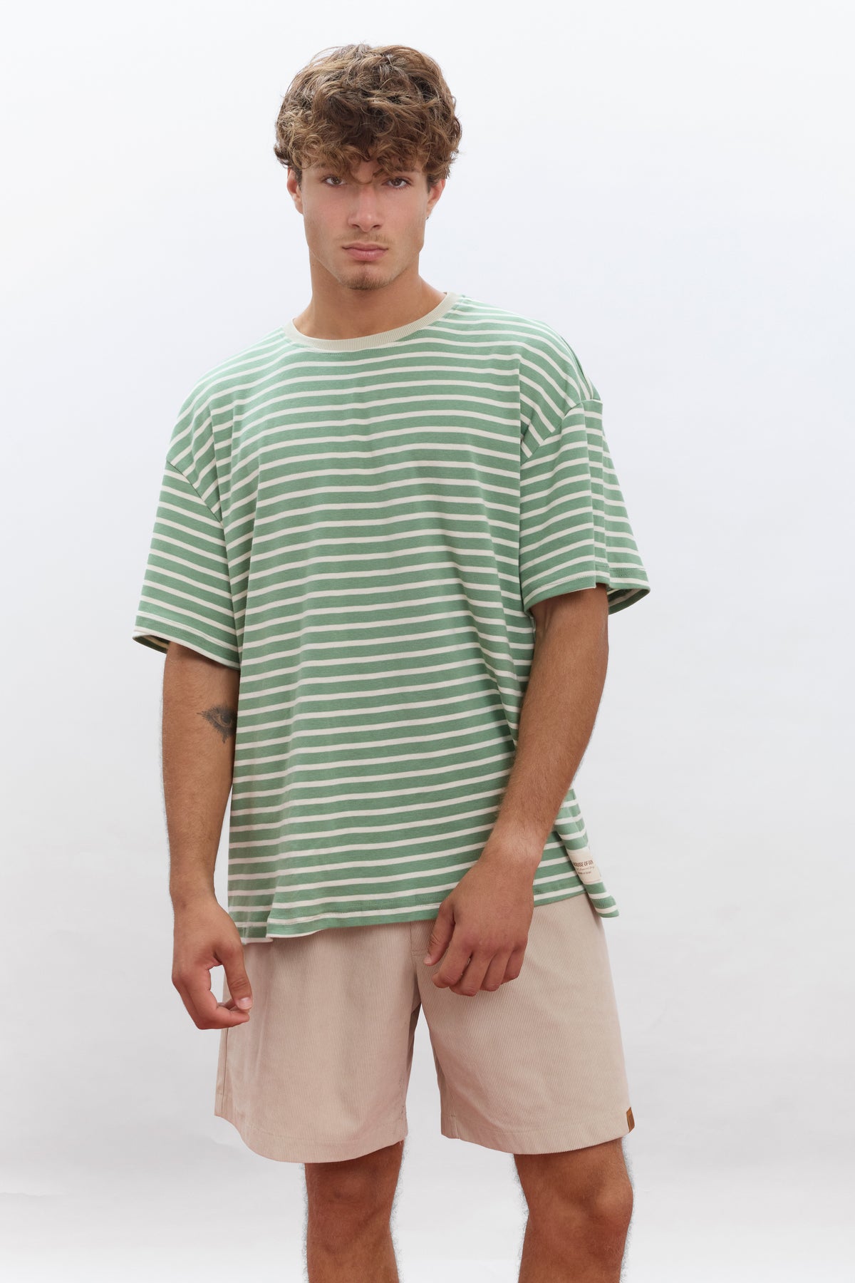 Green Stripes - Oversize T-Shirt - GON