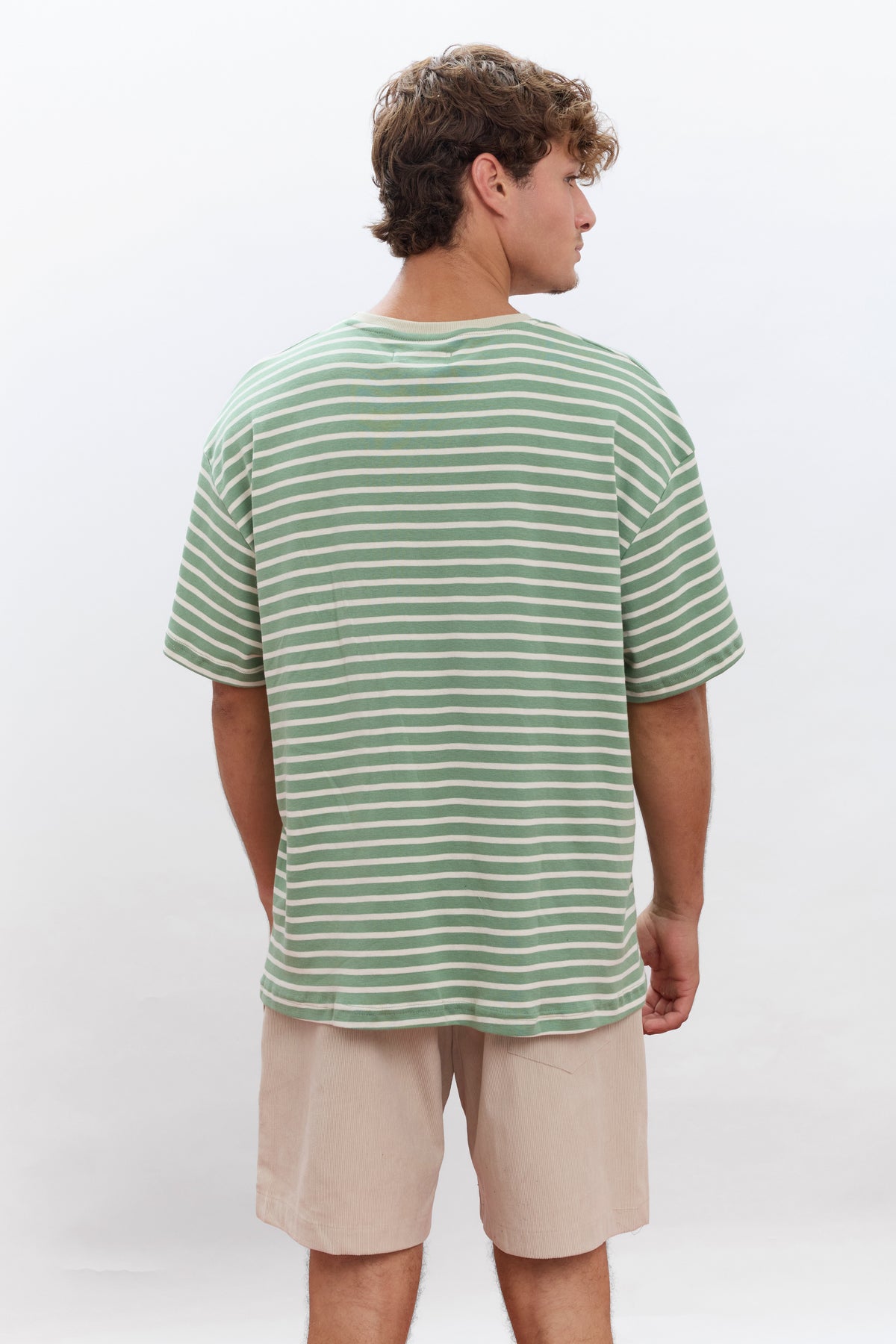 Green Stripes - Oversize T-Shirt - GON