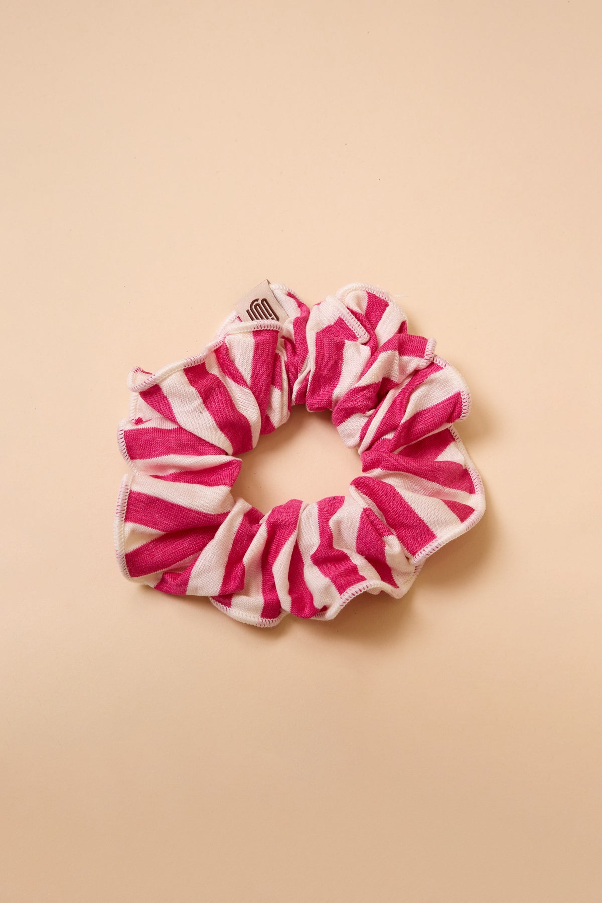 Striped Scrunchie - Pink - GON