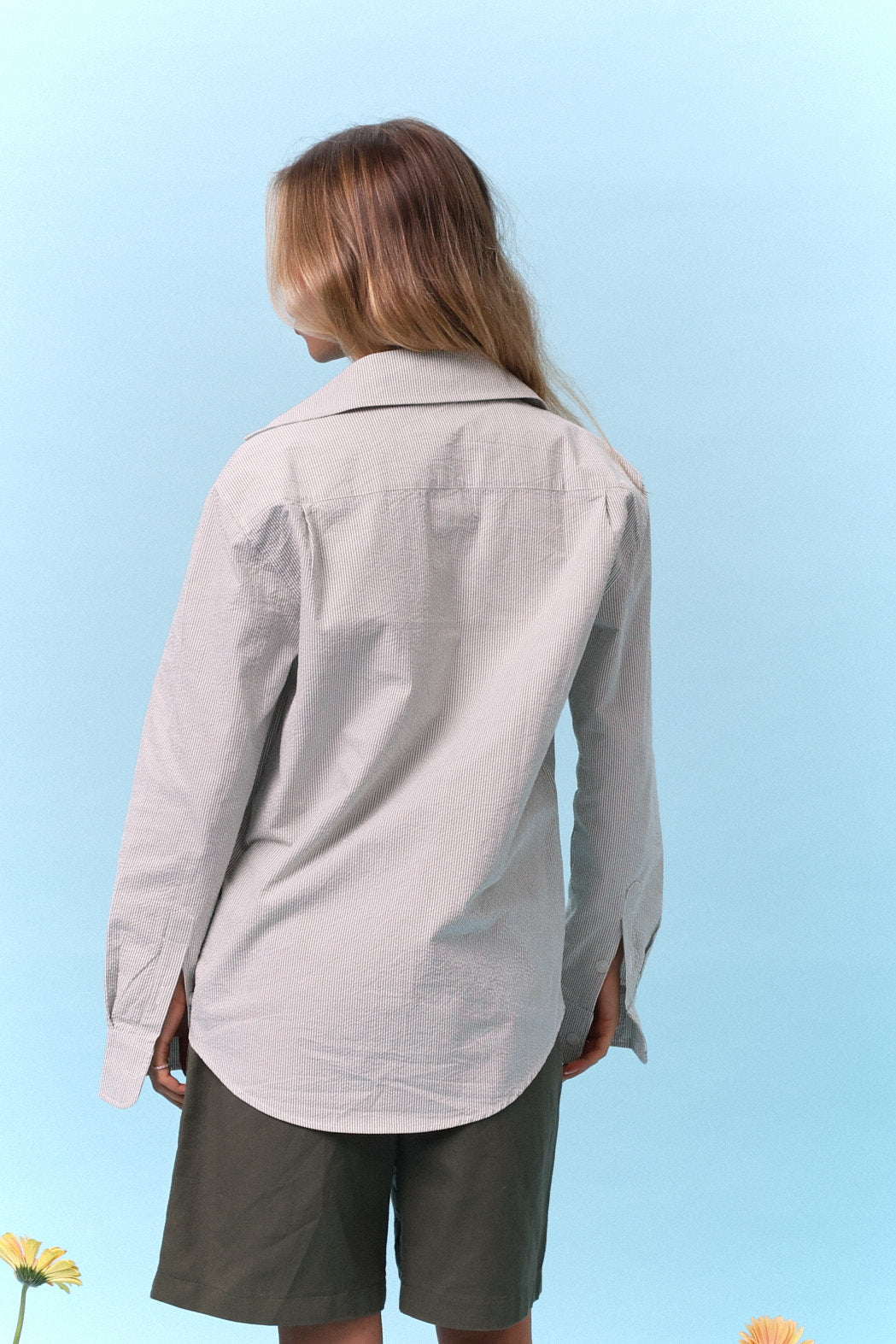 Button Down Shirt – Mint Stripe - GON