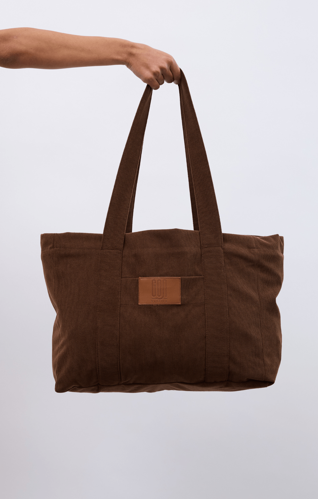 Dark Brown - Corduroy Bag - GONSURFING