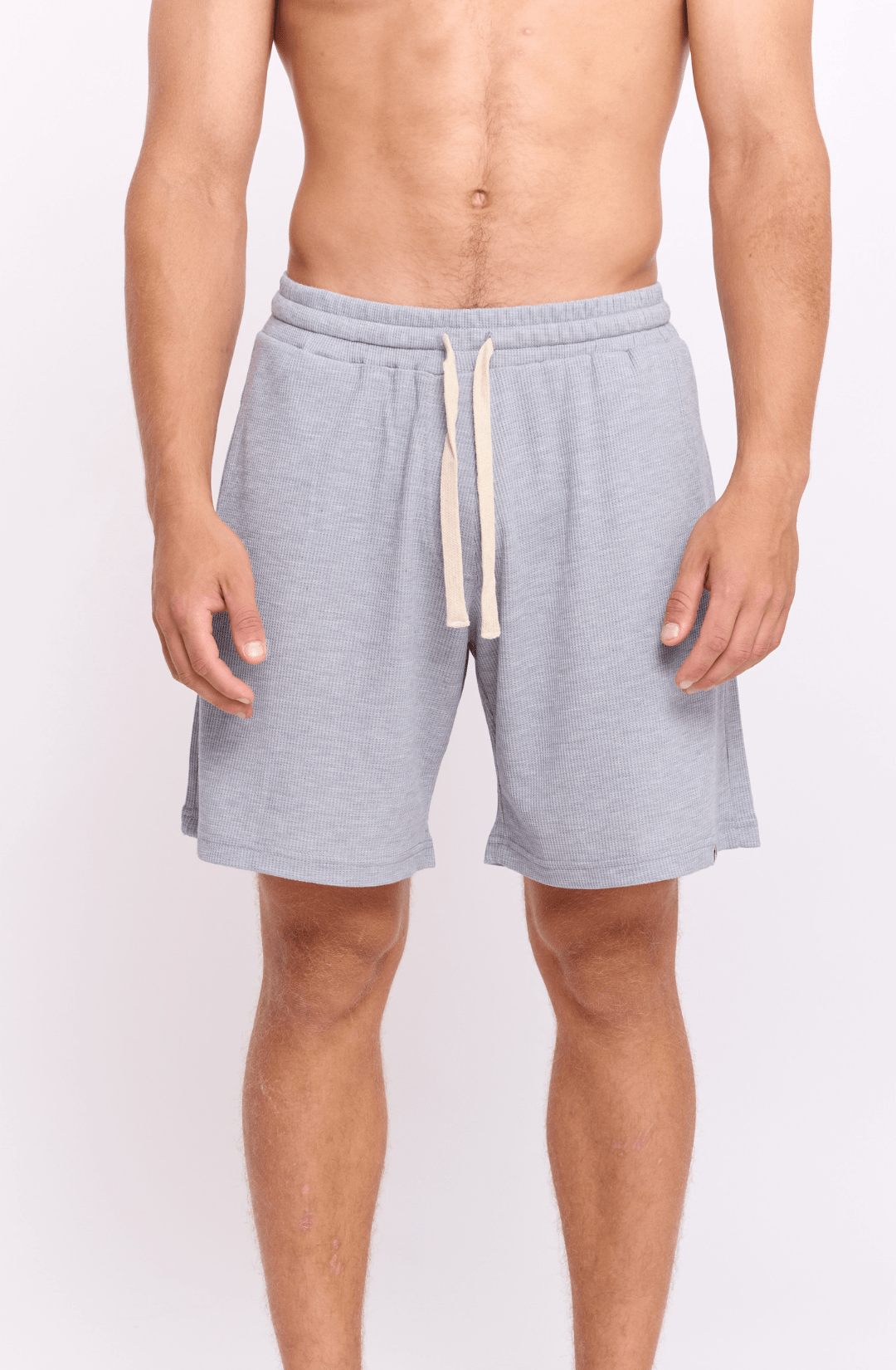 Gray - Waffle Shorts - GONSURFING