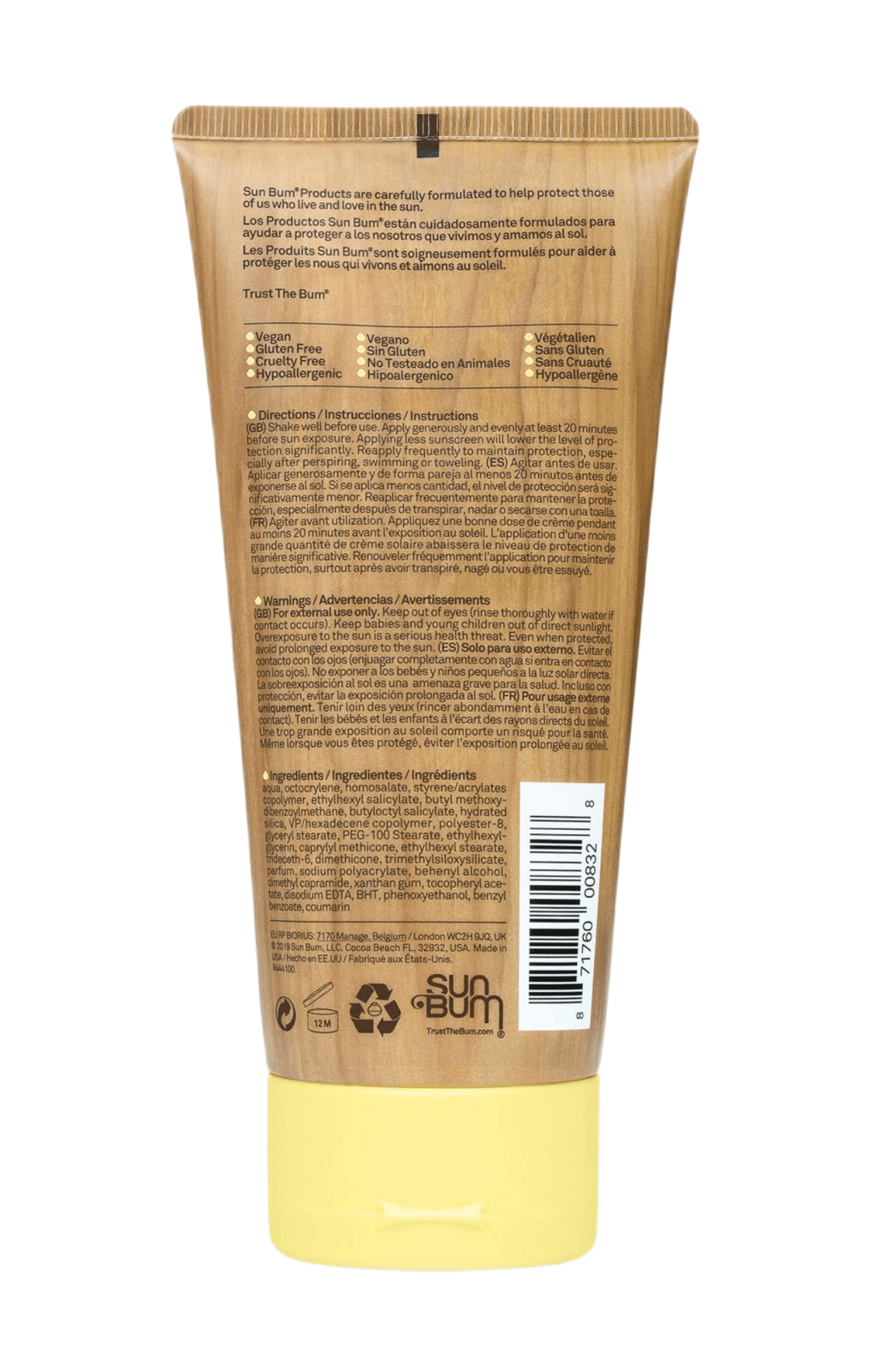 קרם הגנה 50 SPF (177ml) - GONSURFING