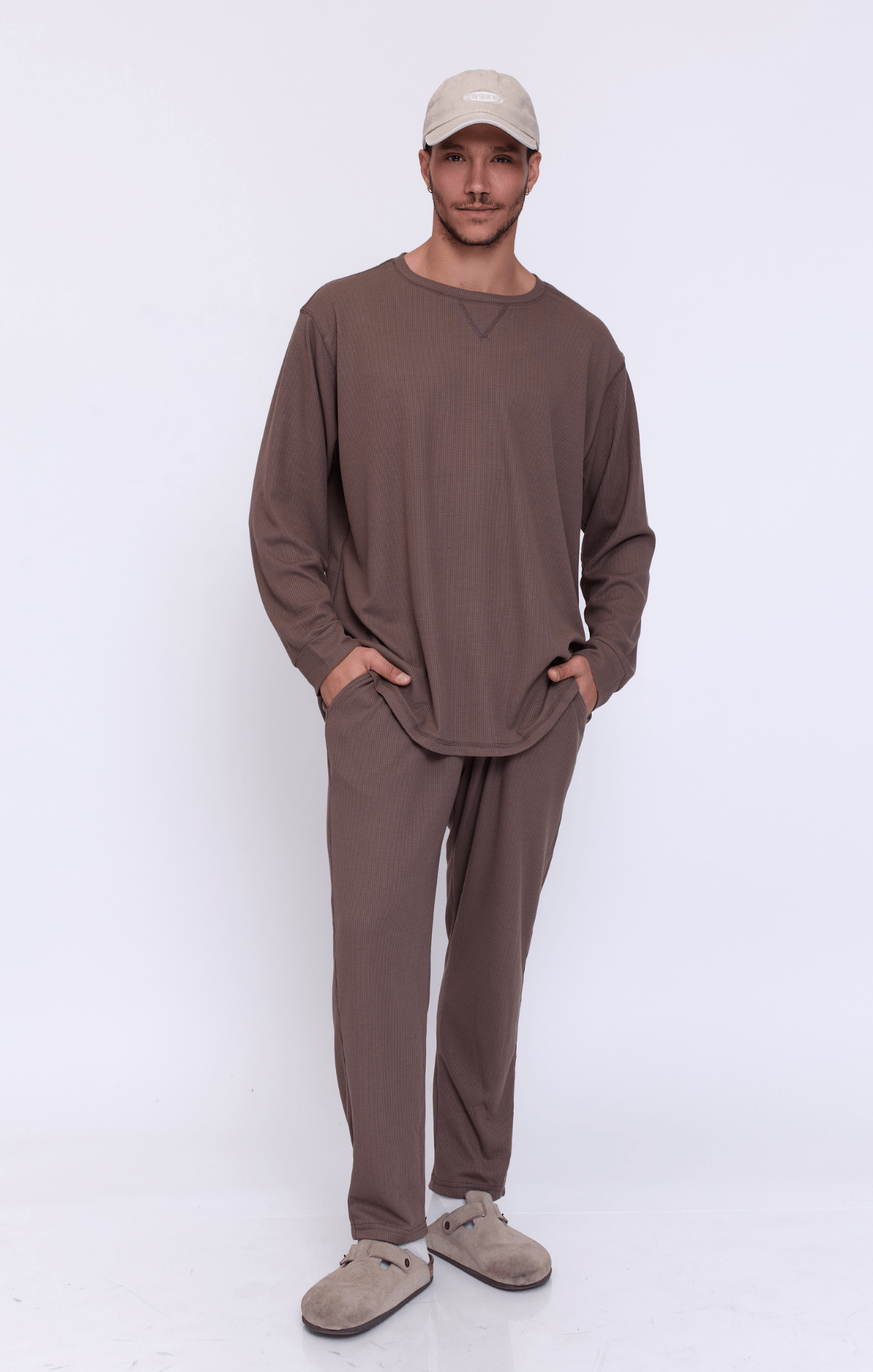 Moka - Waffle Long Shirt - GONSURFING