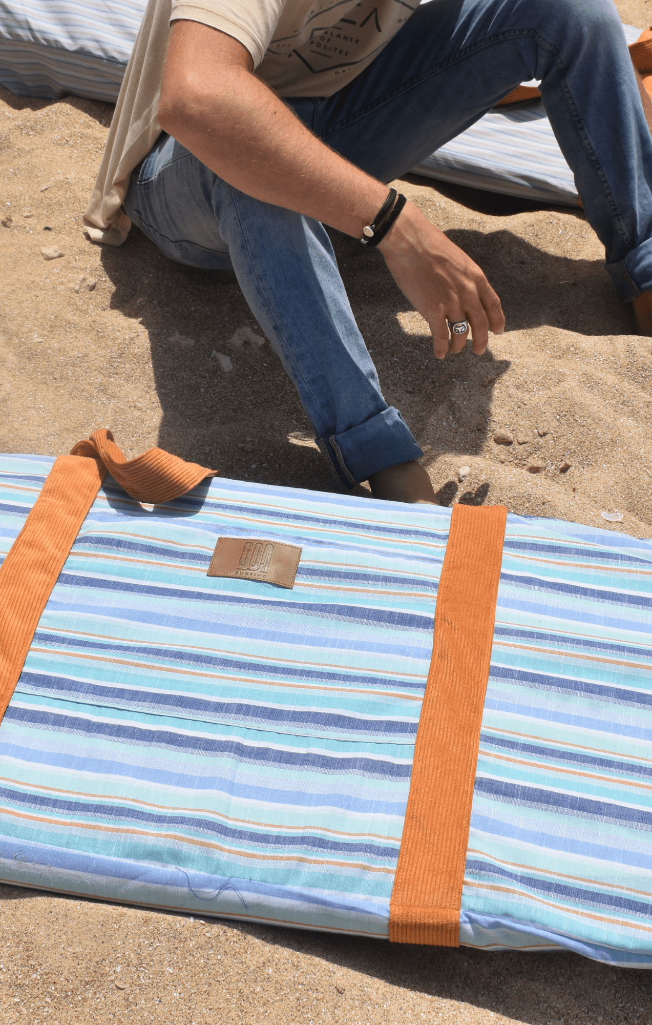 Ocean Stripes - Surfboard Bag - GONSURFING