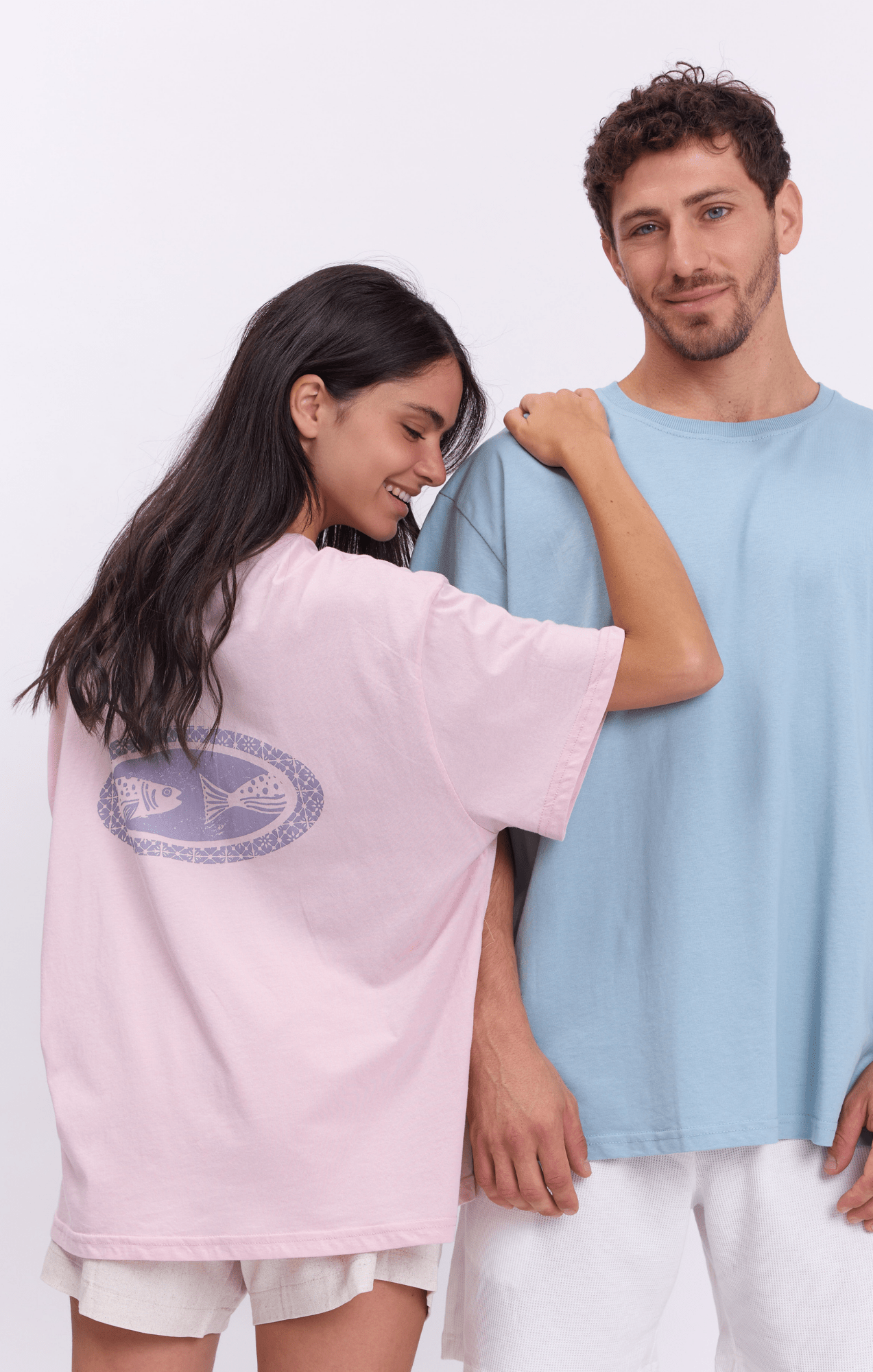 Oval fish - Oversize T-Shirt - GONSURFING