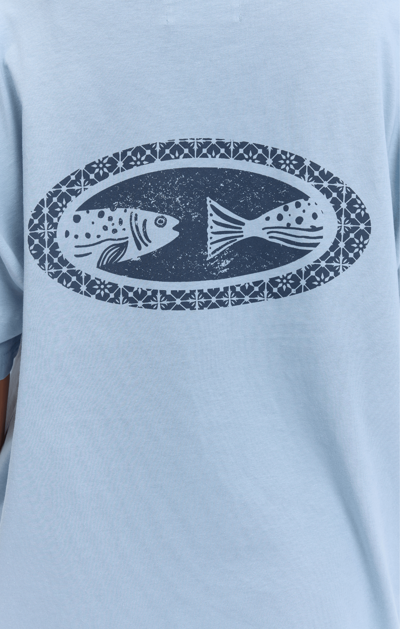 Oval fish - Oversize T-Shirt - GONSURFING