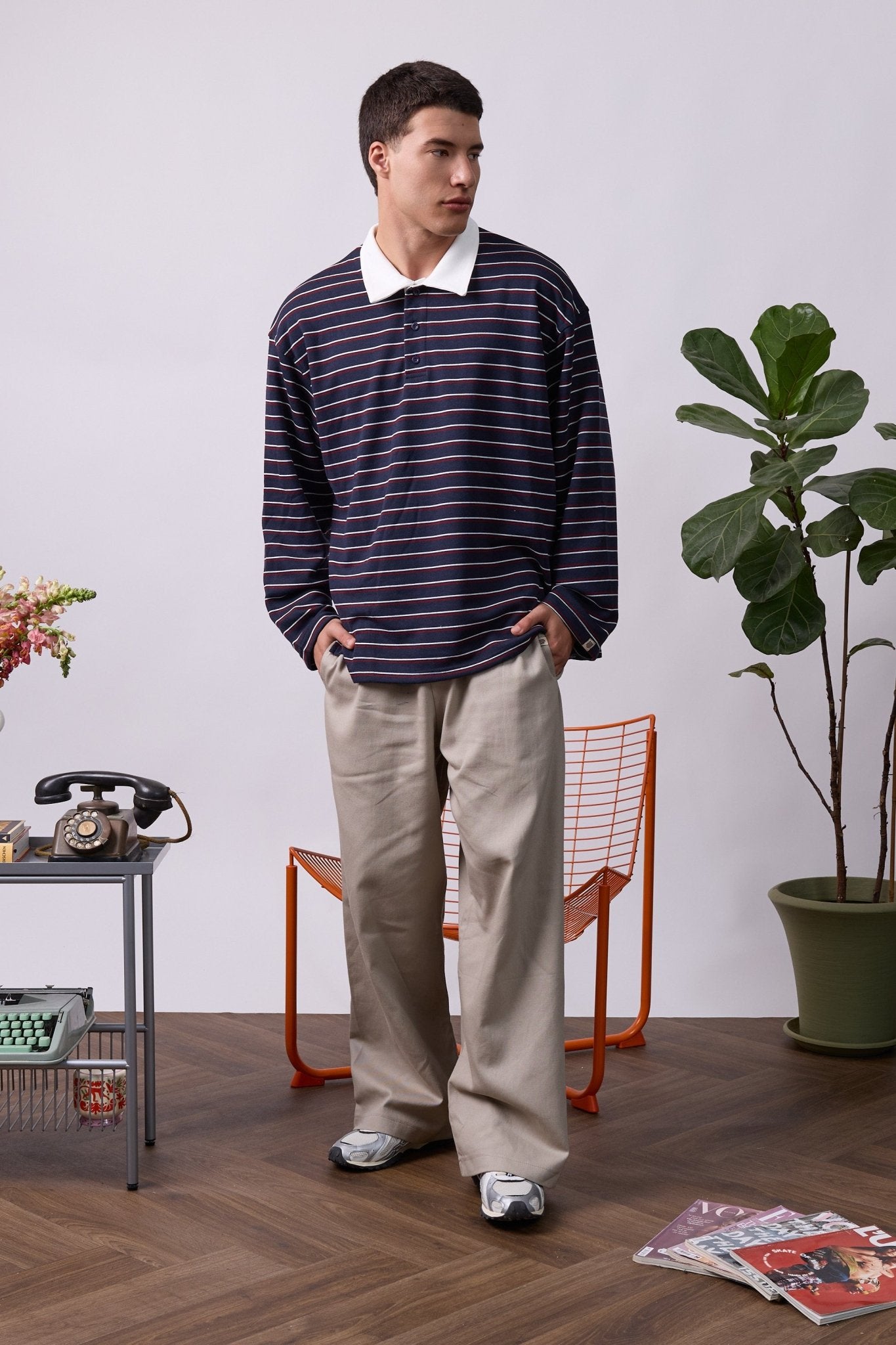 Polo Shirt – Blue Stripes - GON