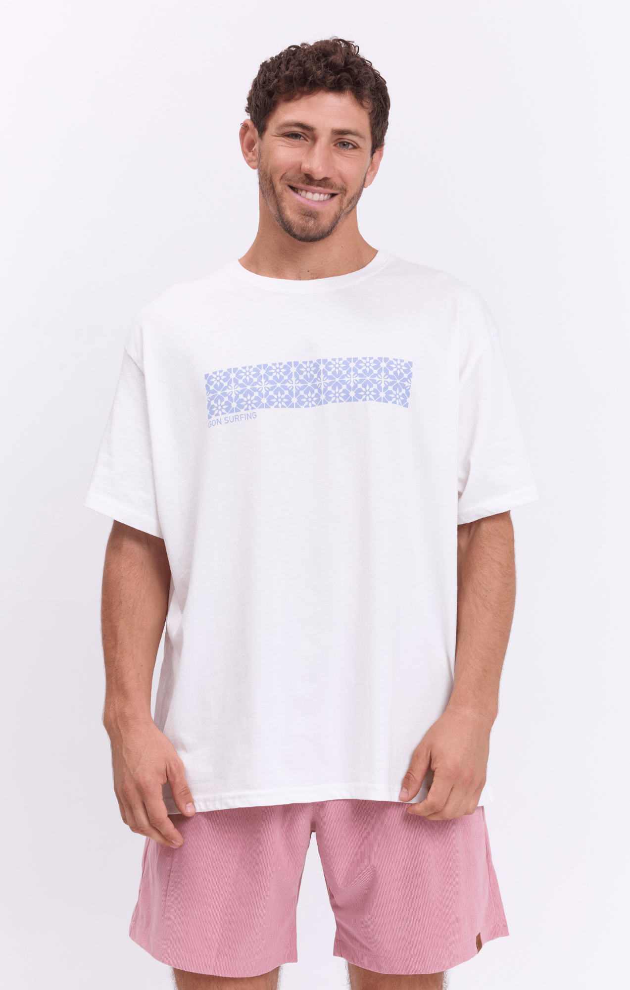 Tile strip - Oversize T-Shirt - GONSURFING