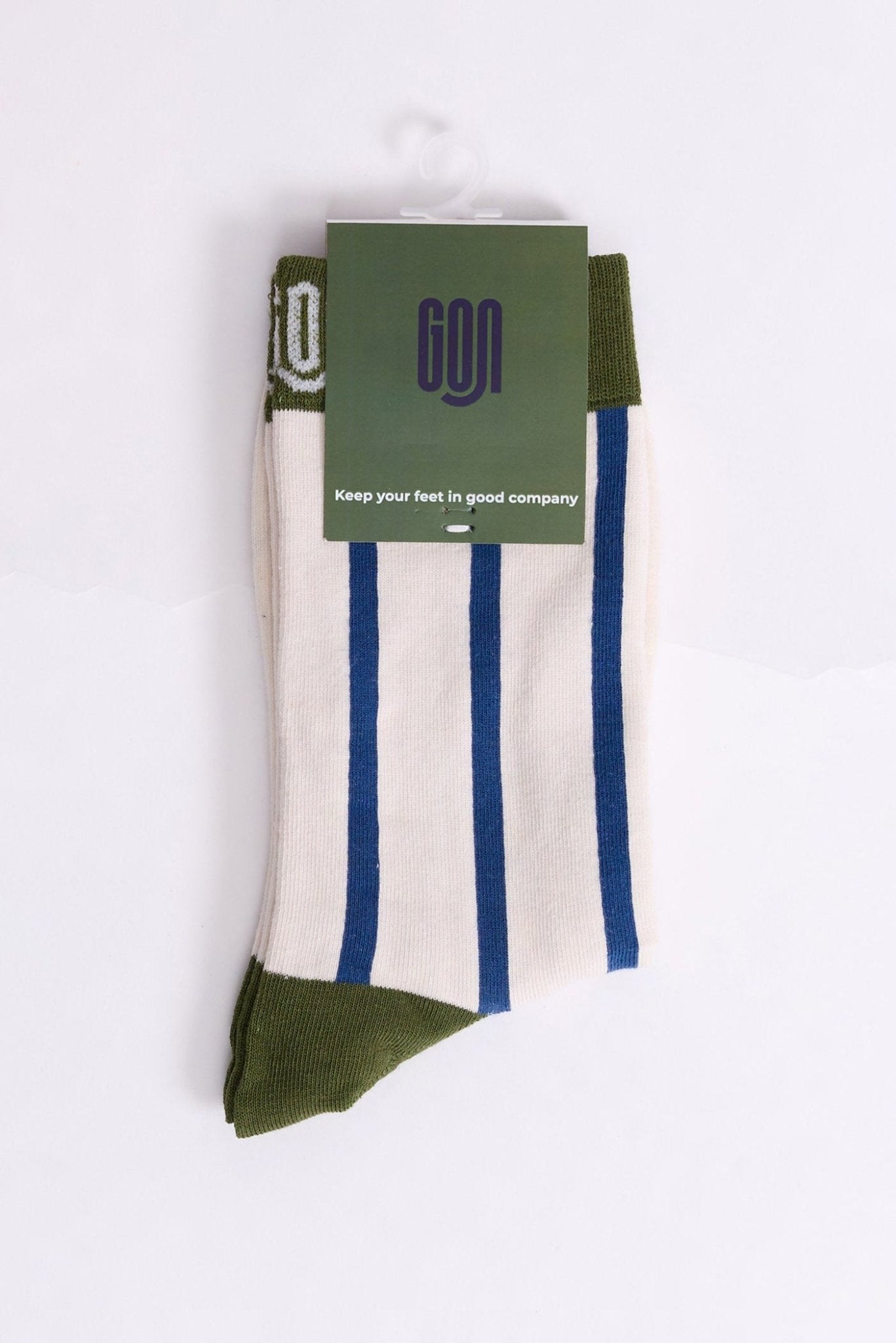 Unisex socks - blue stripes - GONSURFING
