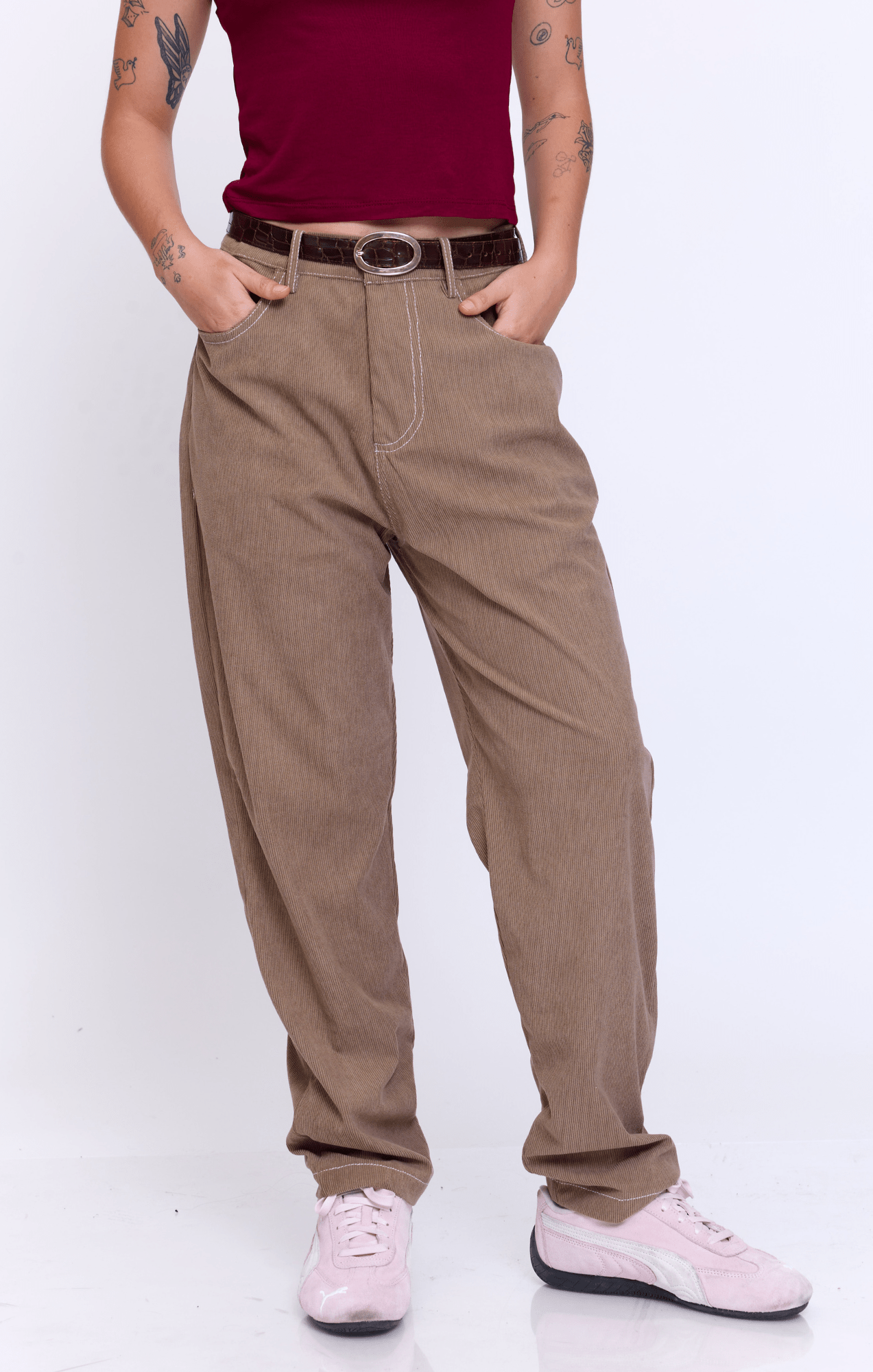 Baggy - corduroy long pants - GONSURFING