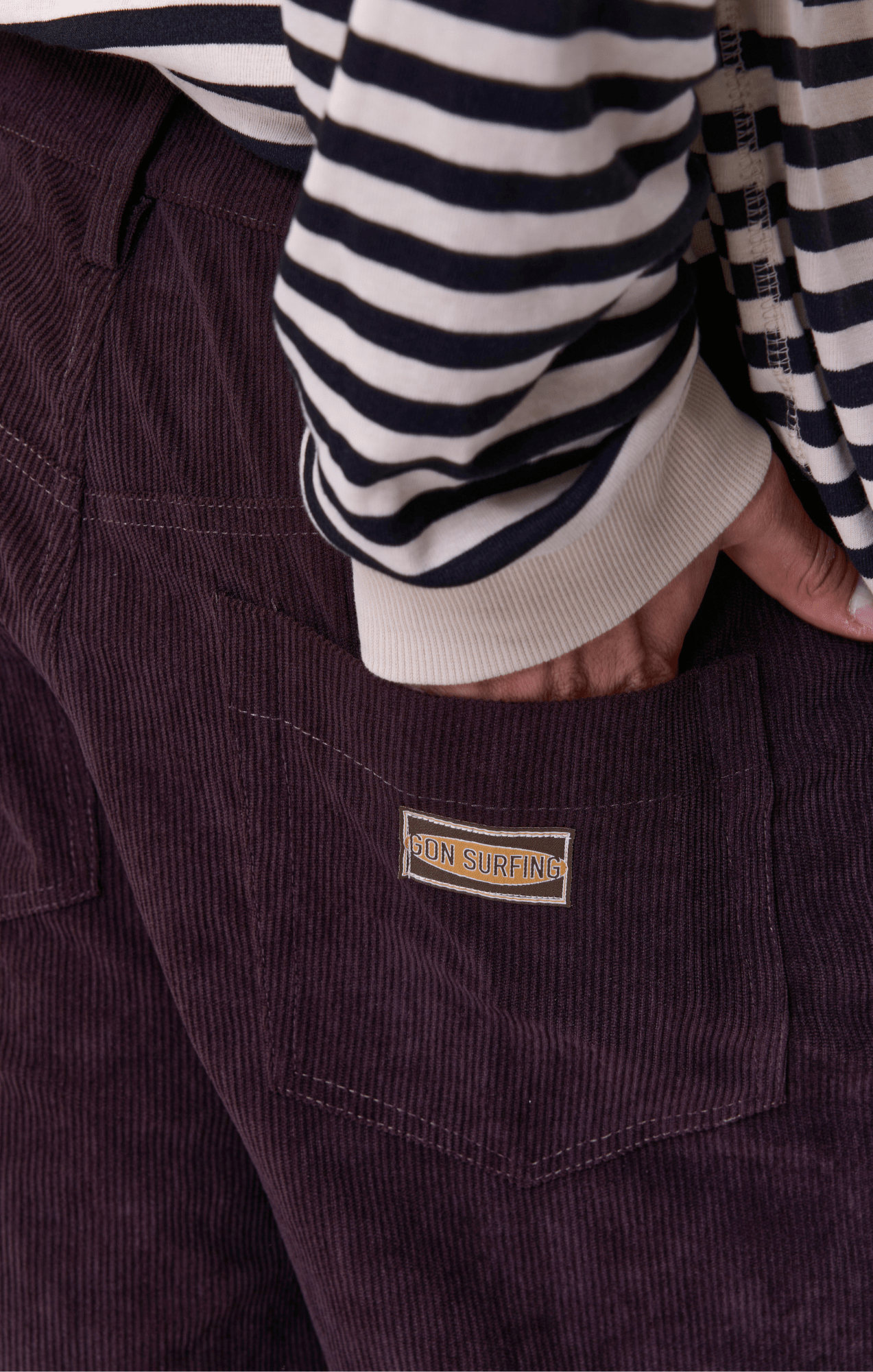 Baggy - corduroy long pants - GONSURFING