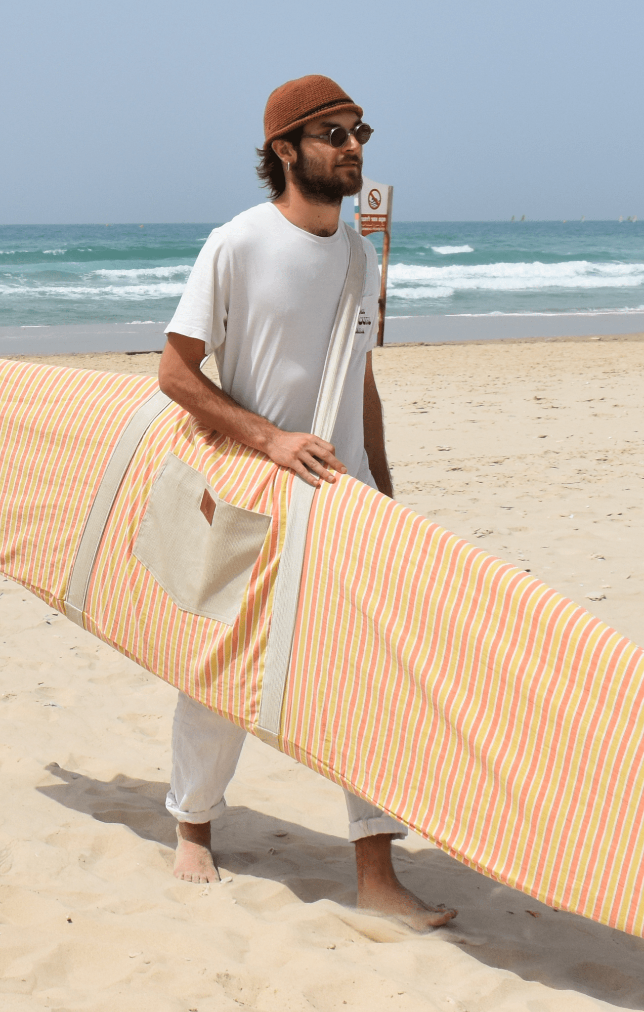 Banana strips - Surfboard Bag - GONSURFING
