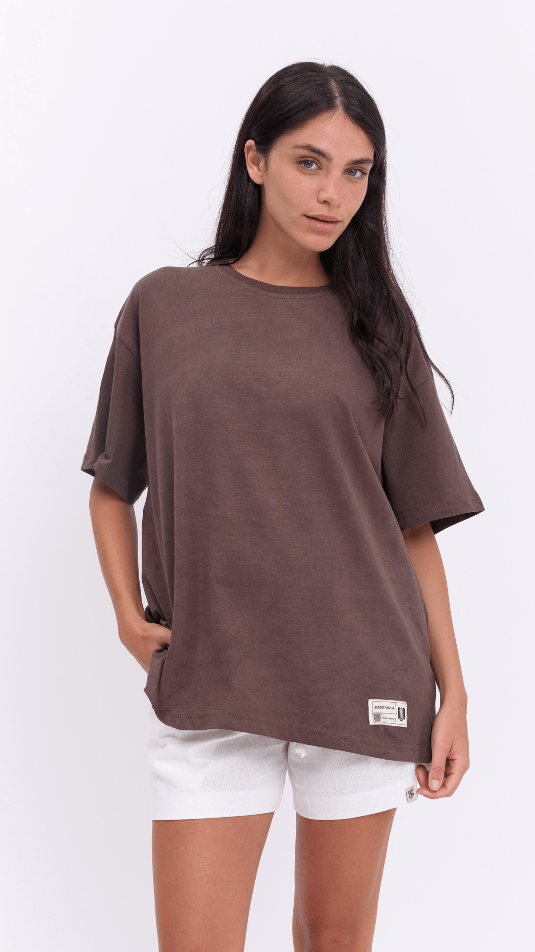 Basic Brown - Oversize T-Shirt - GONSURFING
