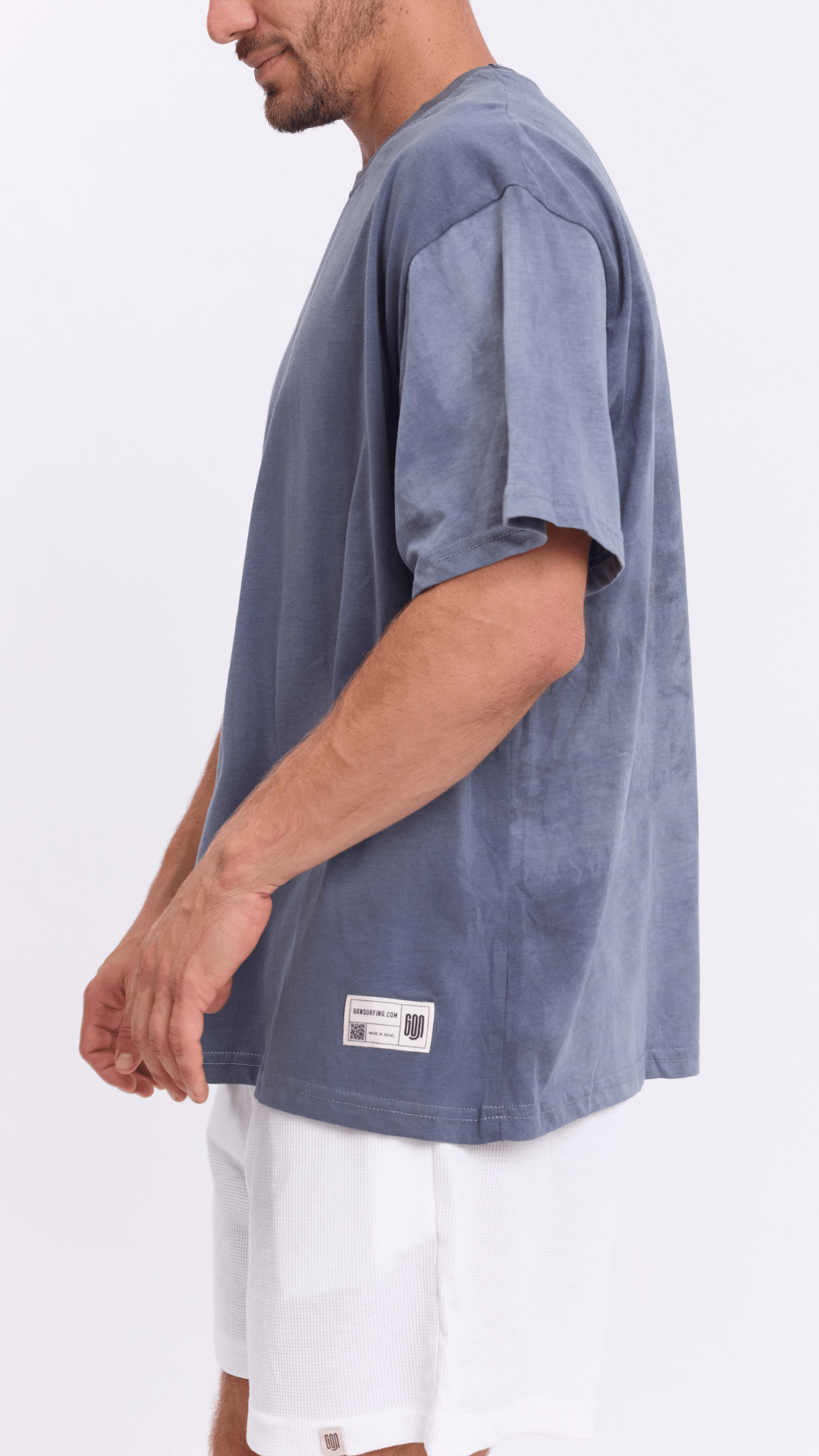 Basic Gray Wash - Oversize T-Shirt - GONSURFING
