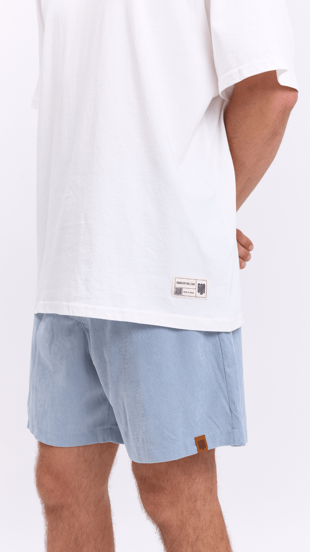 Basic White - Oversize T-Shirt - GONSURFING