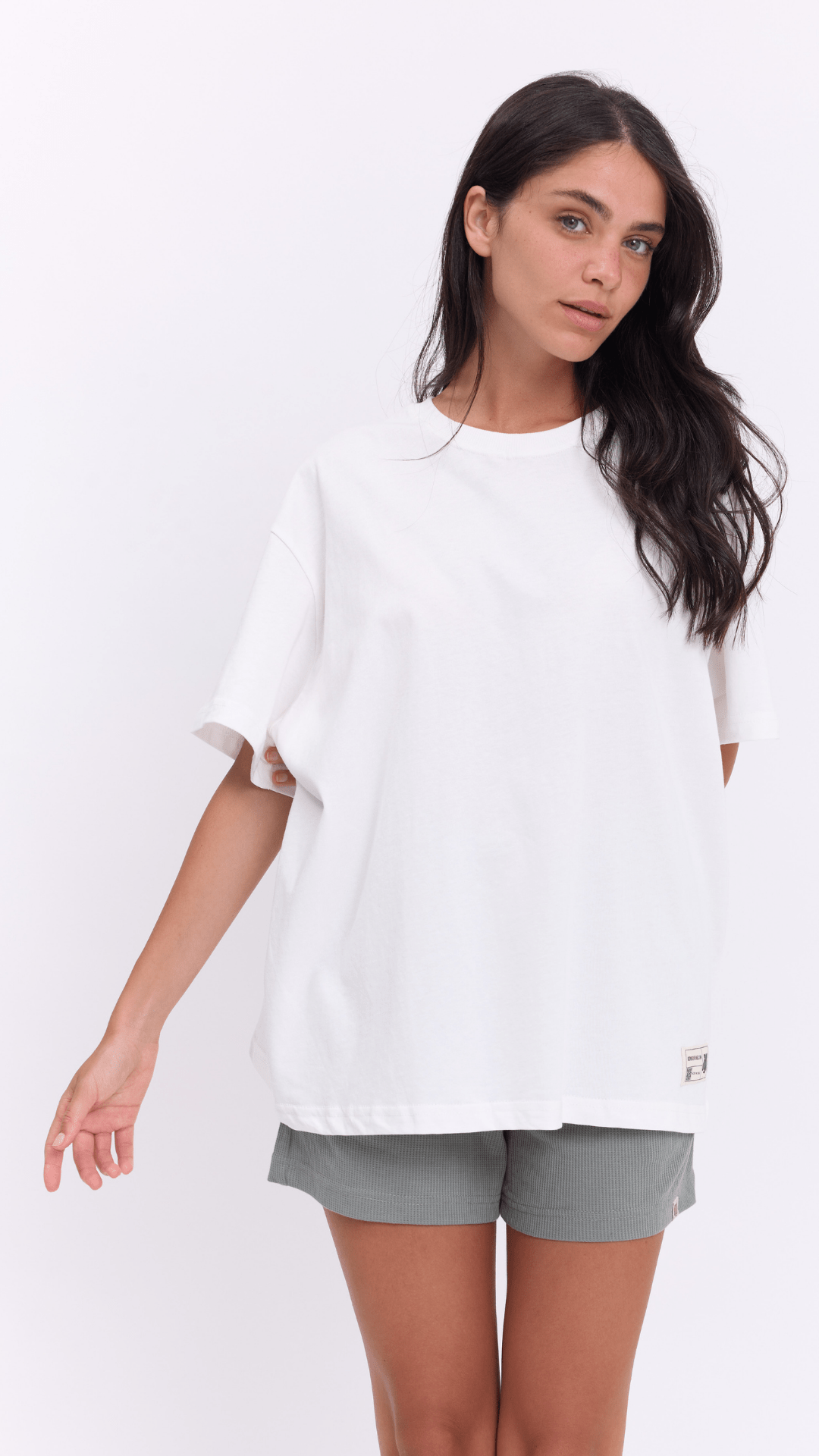 Basic White - Oversize T-Shirt - GONSURFING