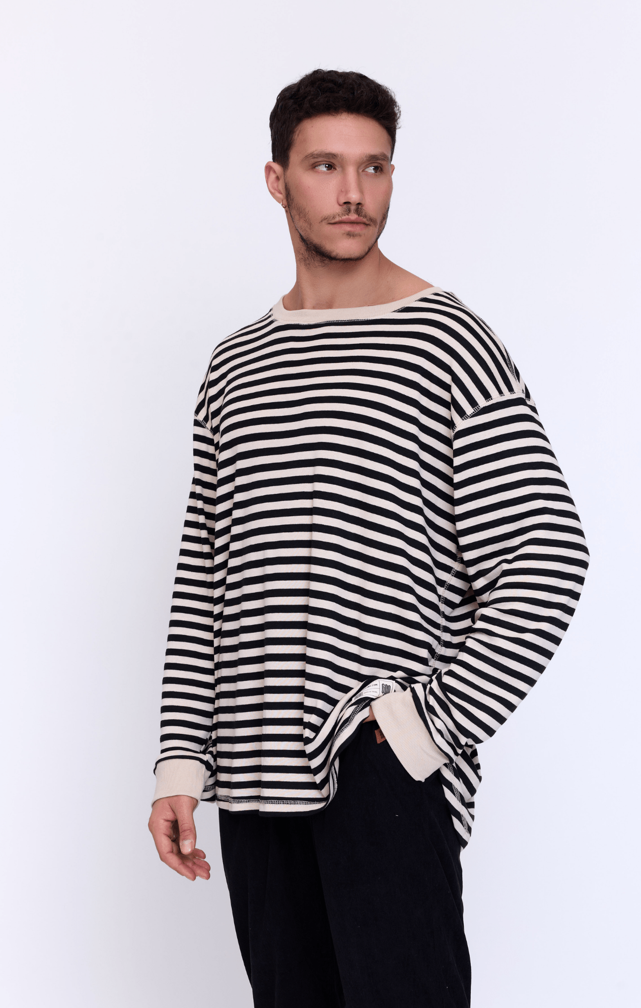 Black Stripes - Long Shirt - GONSURFING
