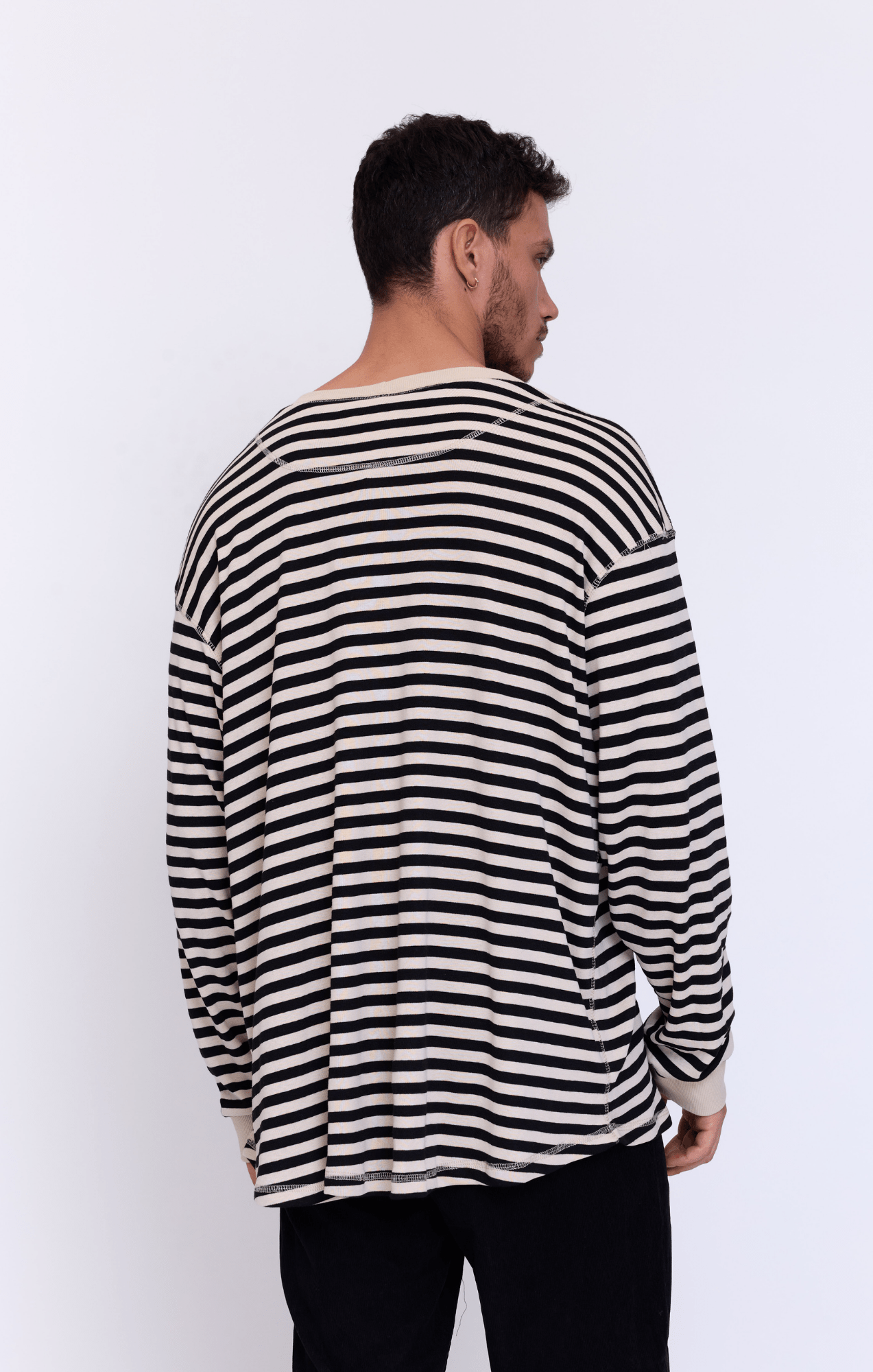Black Stripes - Long Shirt - GONSURFING