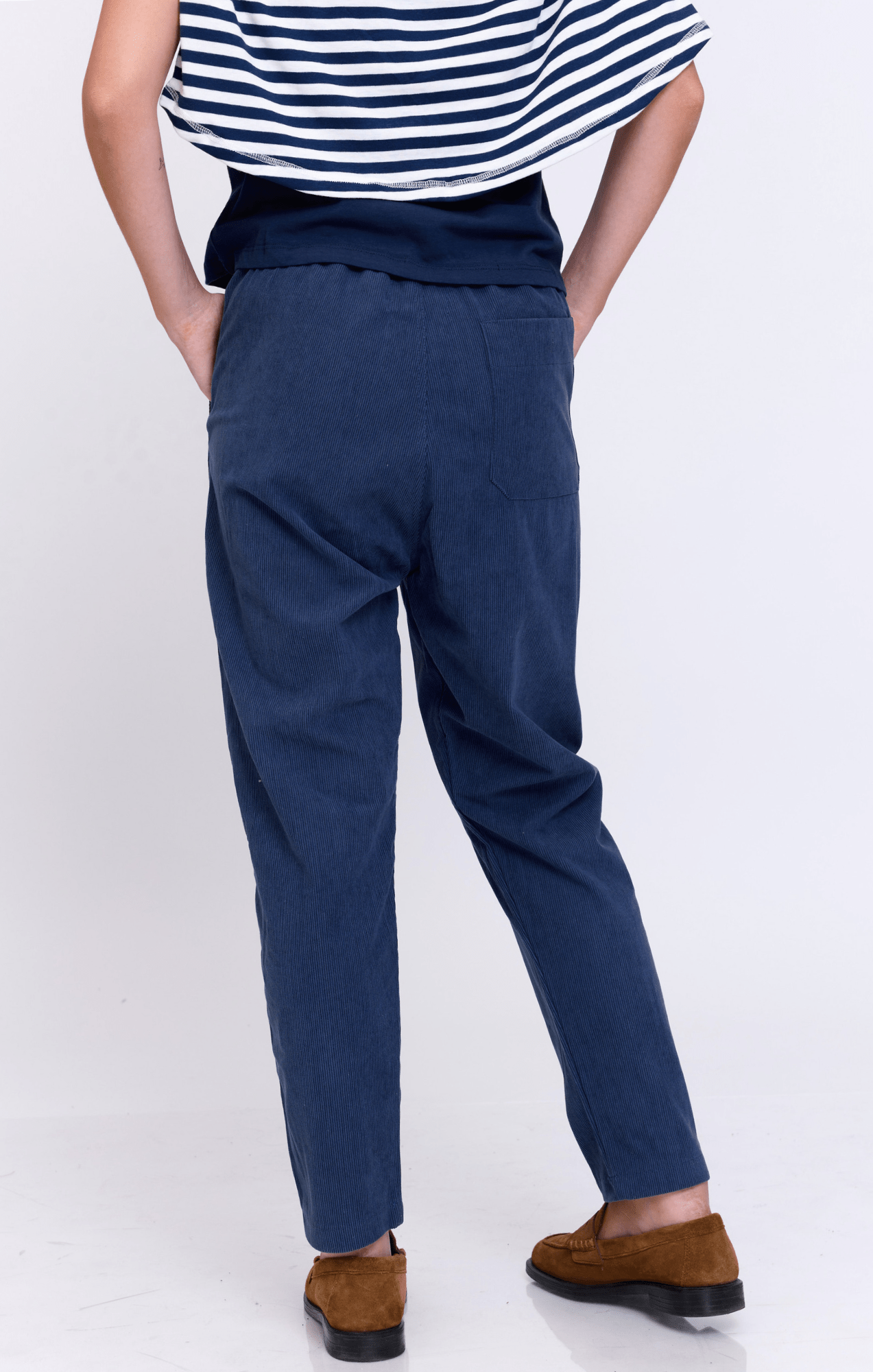 Blue - Corduroy Long Pants - GONSURFING