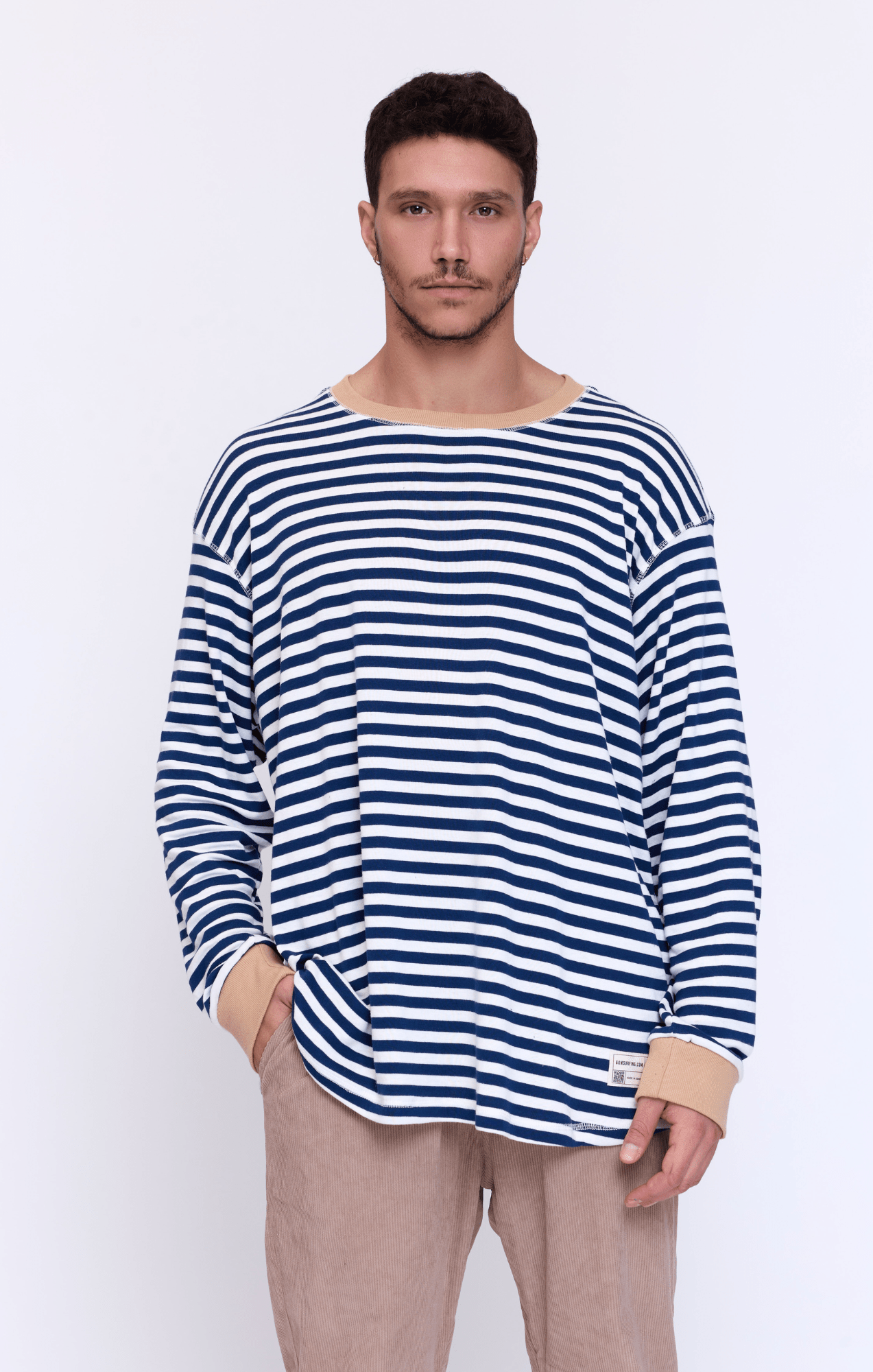 Blue Stripes - Long Shirt - GONSURFING