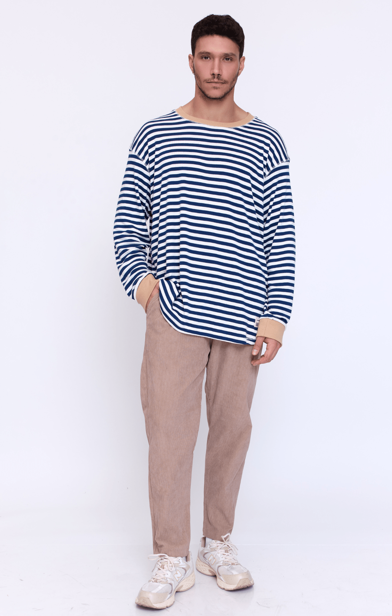 Blue Stripes - Long Shirt - GONSURFING