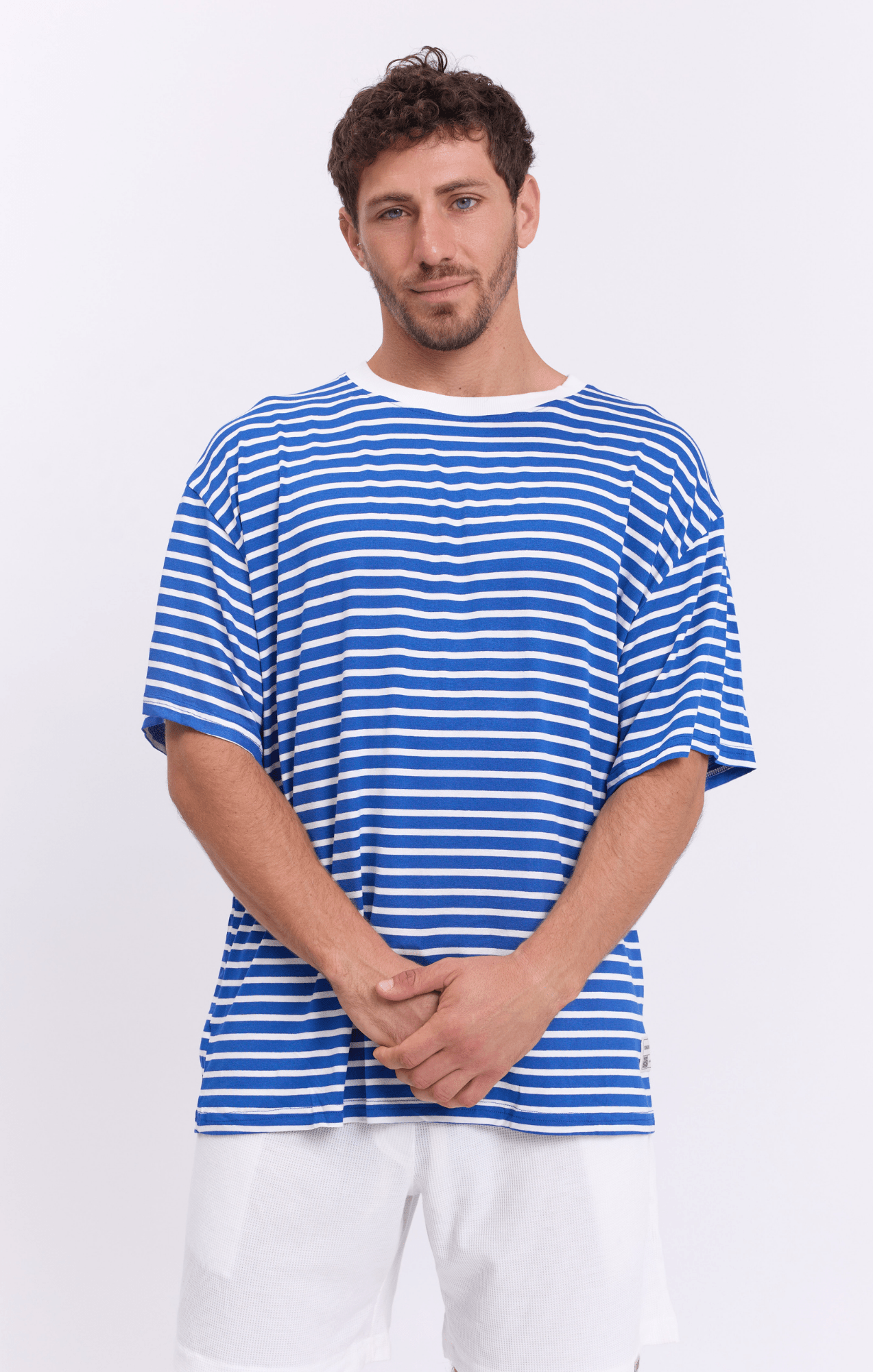 Blue Stripes - Oversize T-Shirt - GONSURFING