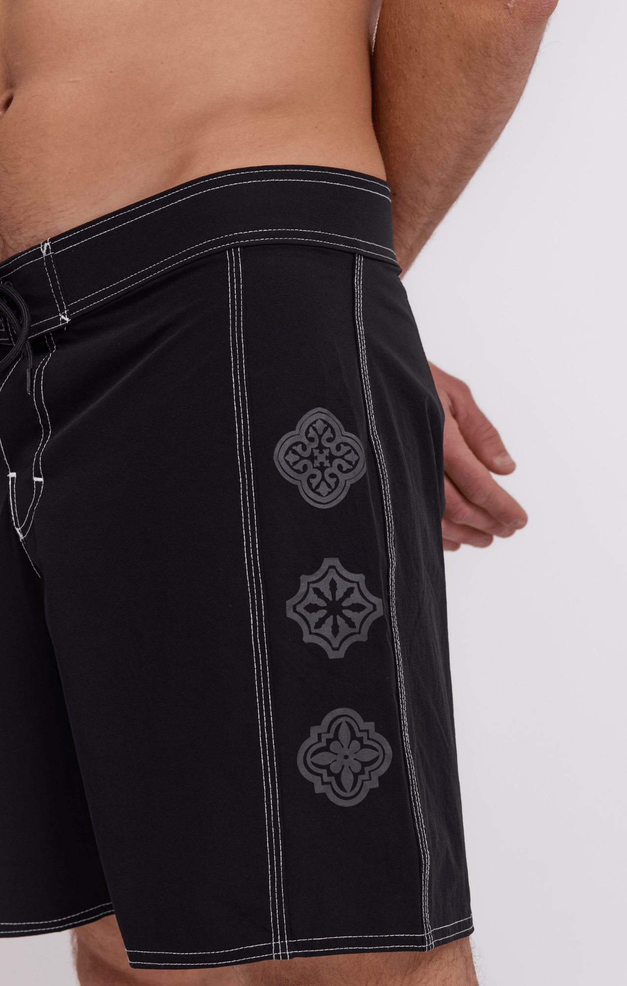 Boardshort - Black Morocco - GONSURFING