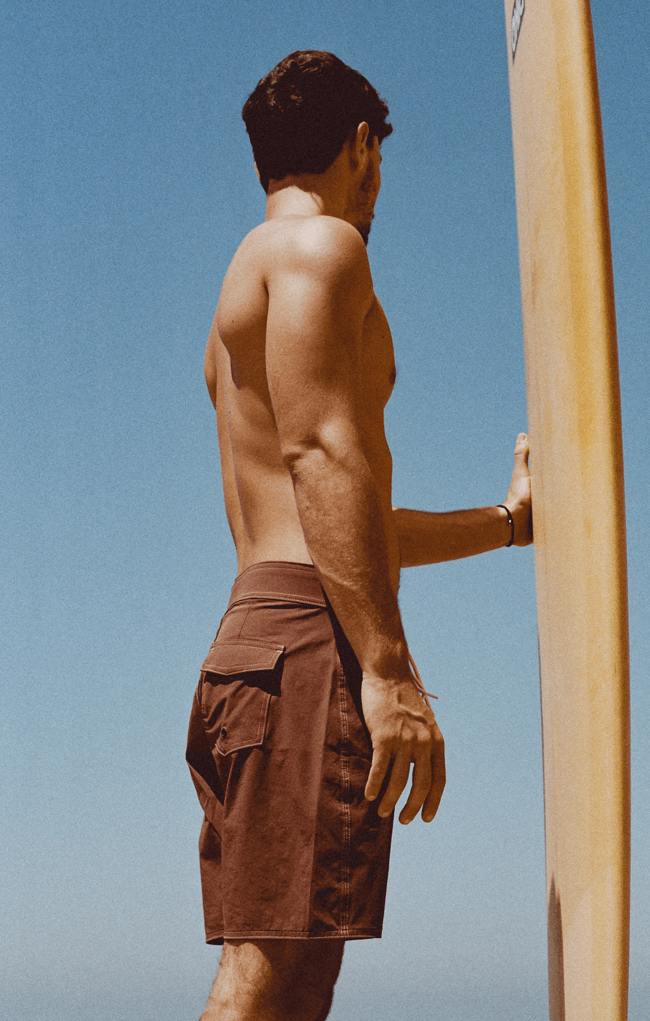 Boardshort - Brown - GONSURFING