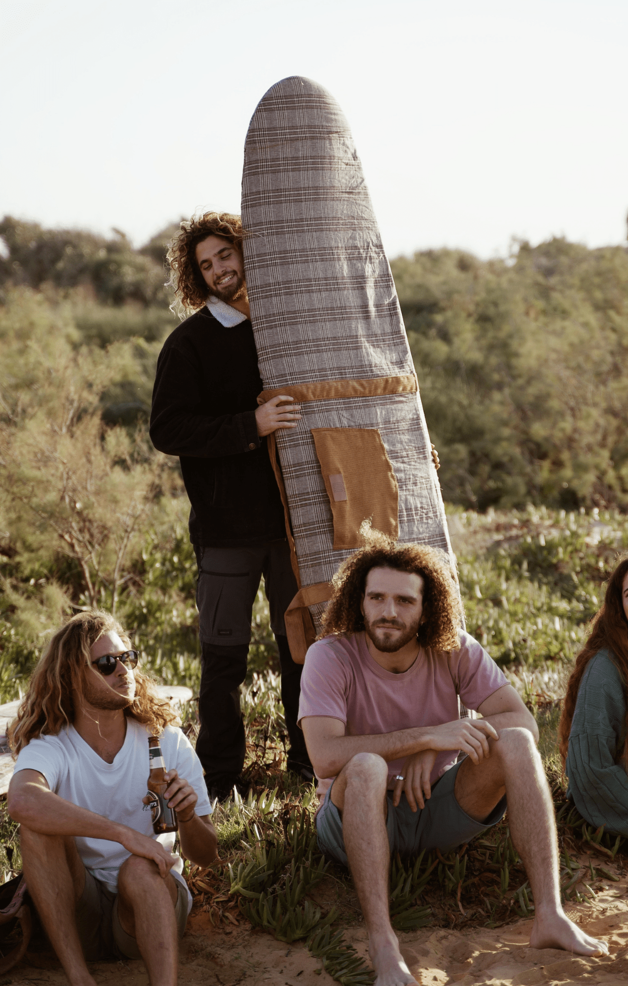 Brown Saba - Surfboard Bag - GONSURFING