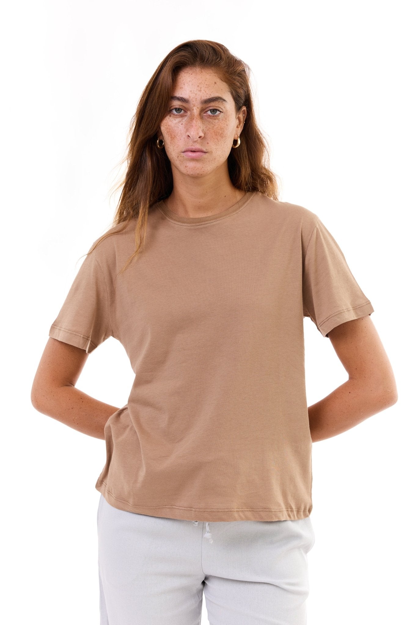 Camel - women t-shirt - GONSURFING