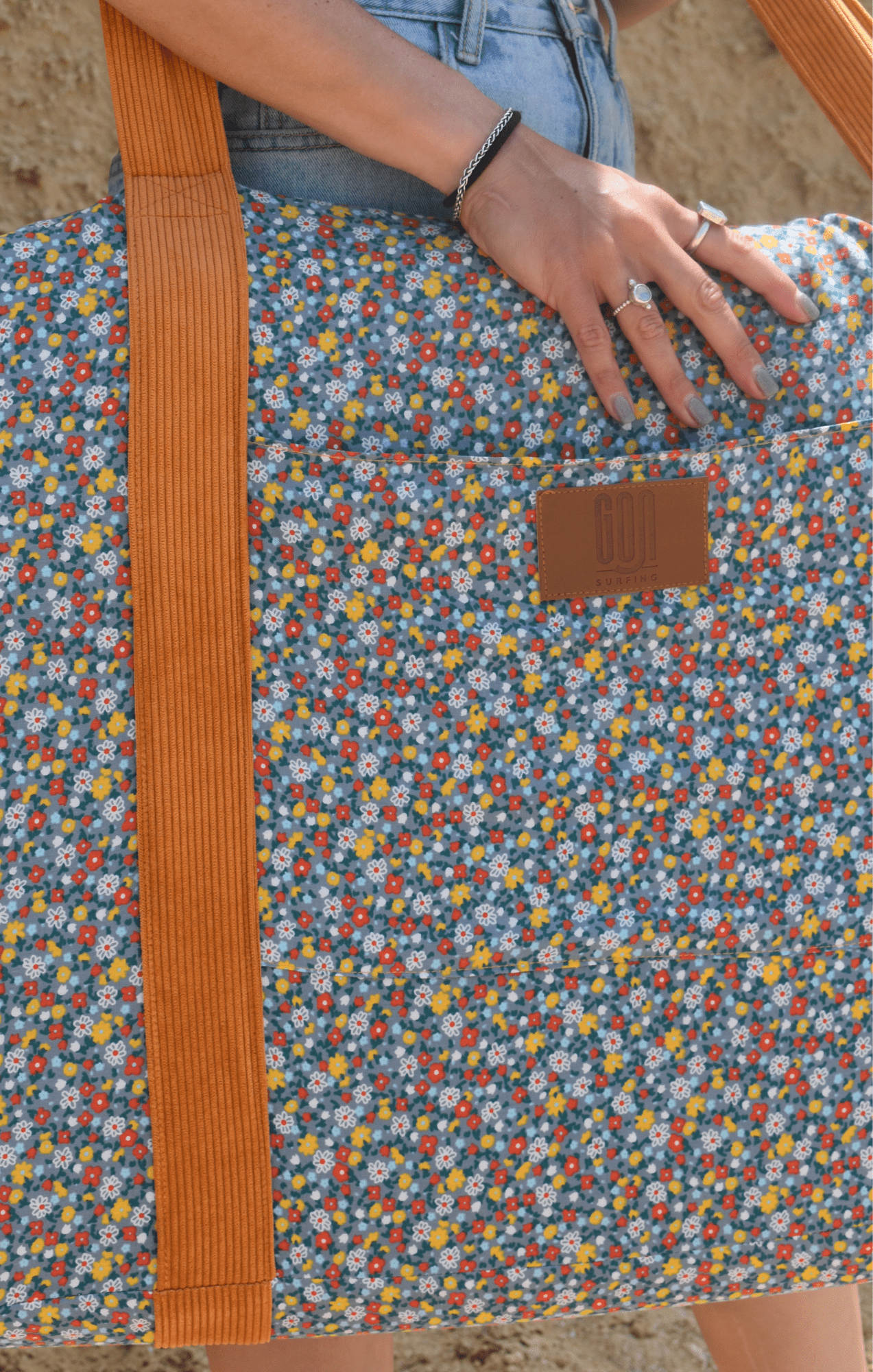 Colorful flowers - Surfboard Bag - GONSURFING