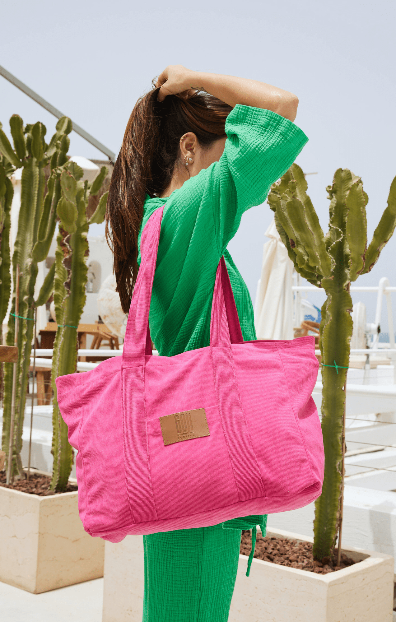 Crazy Pink - Corduroy Bag - GONSURFING
