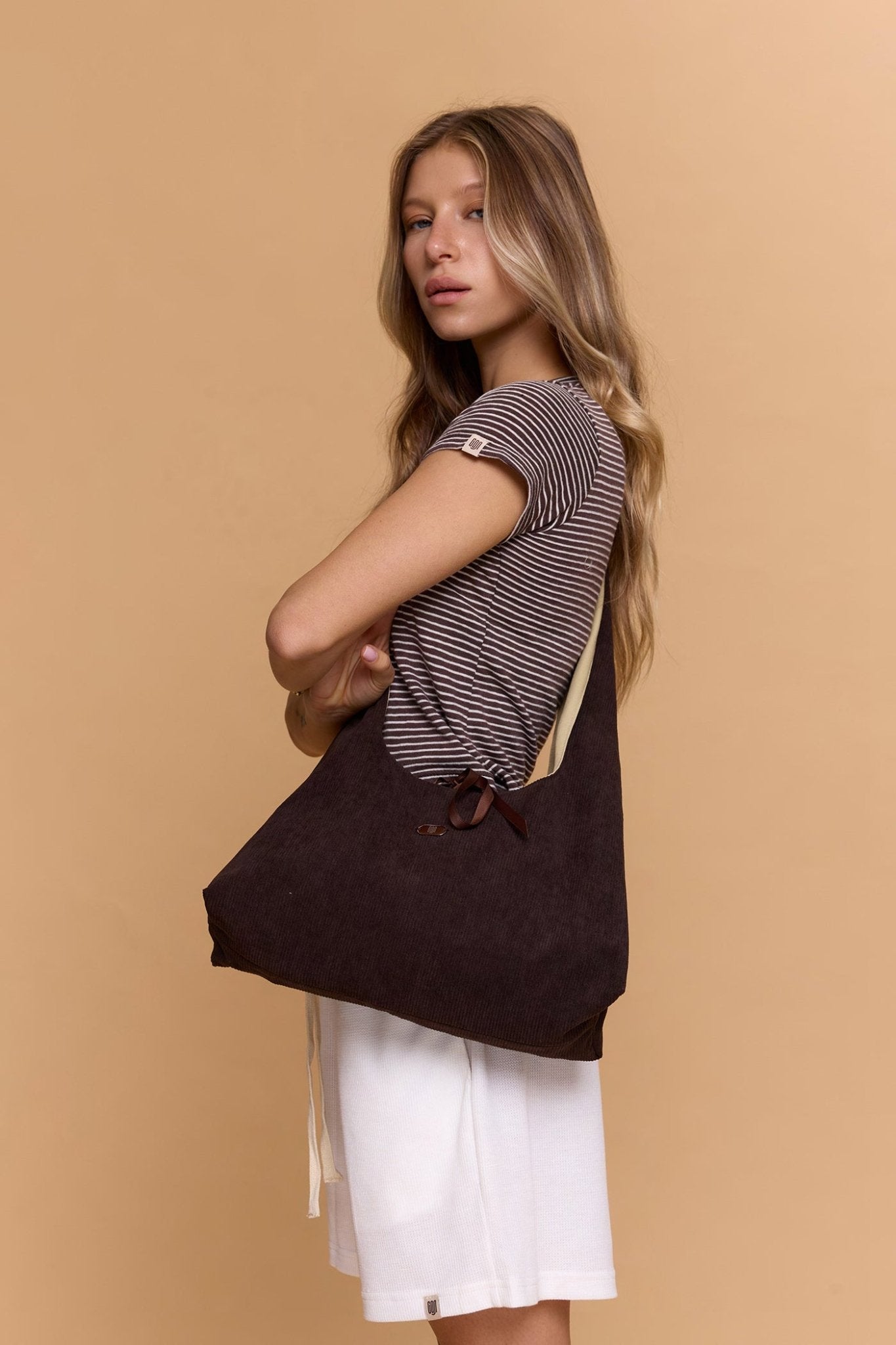 Crossbody bag - Brown / butter - GONSURFING