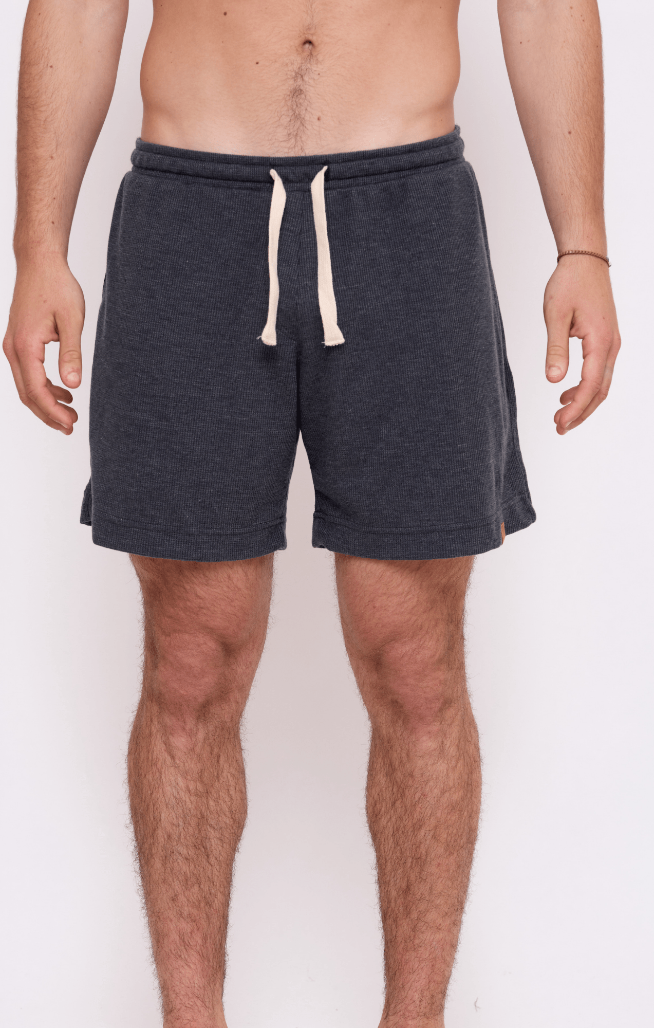 Dark Gray - Waffle Unisex Shorts - GONSURFING