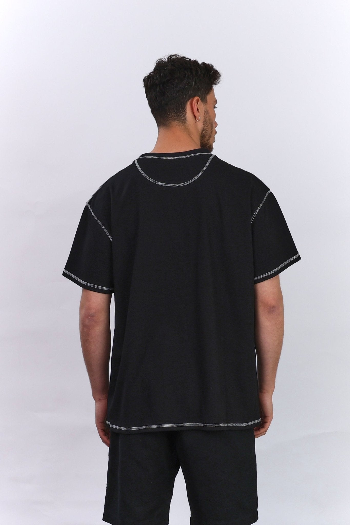 Flatlock Tee – Black - GON
