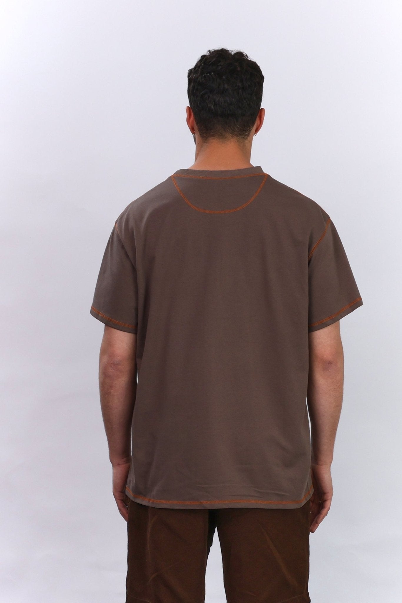 Flatlock Tee – Moka - GON