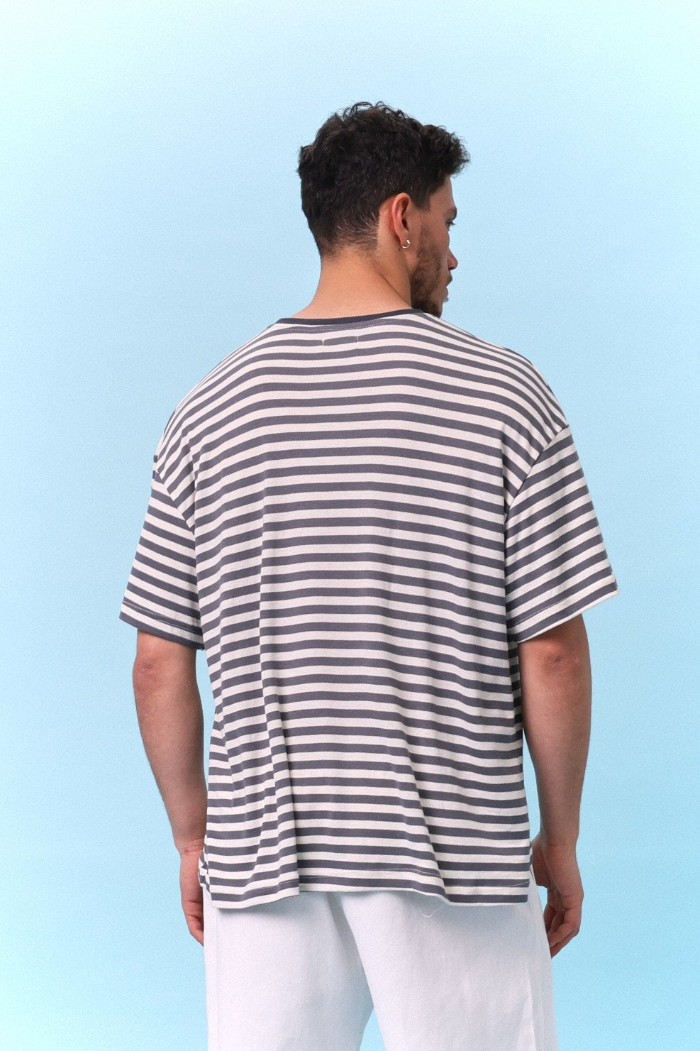 Gray Stripes - Oversize T-Shirt - GON