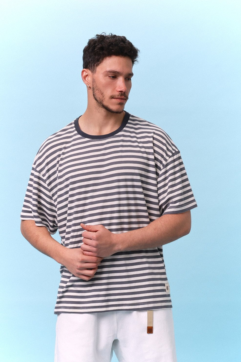 Gray Stripes - Oversize T-Shirt - GON