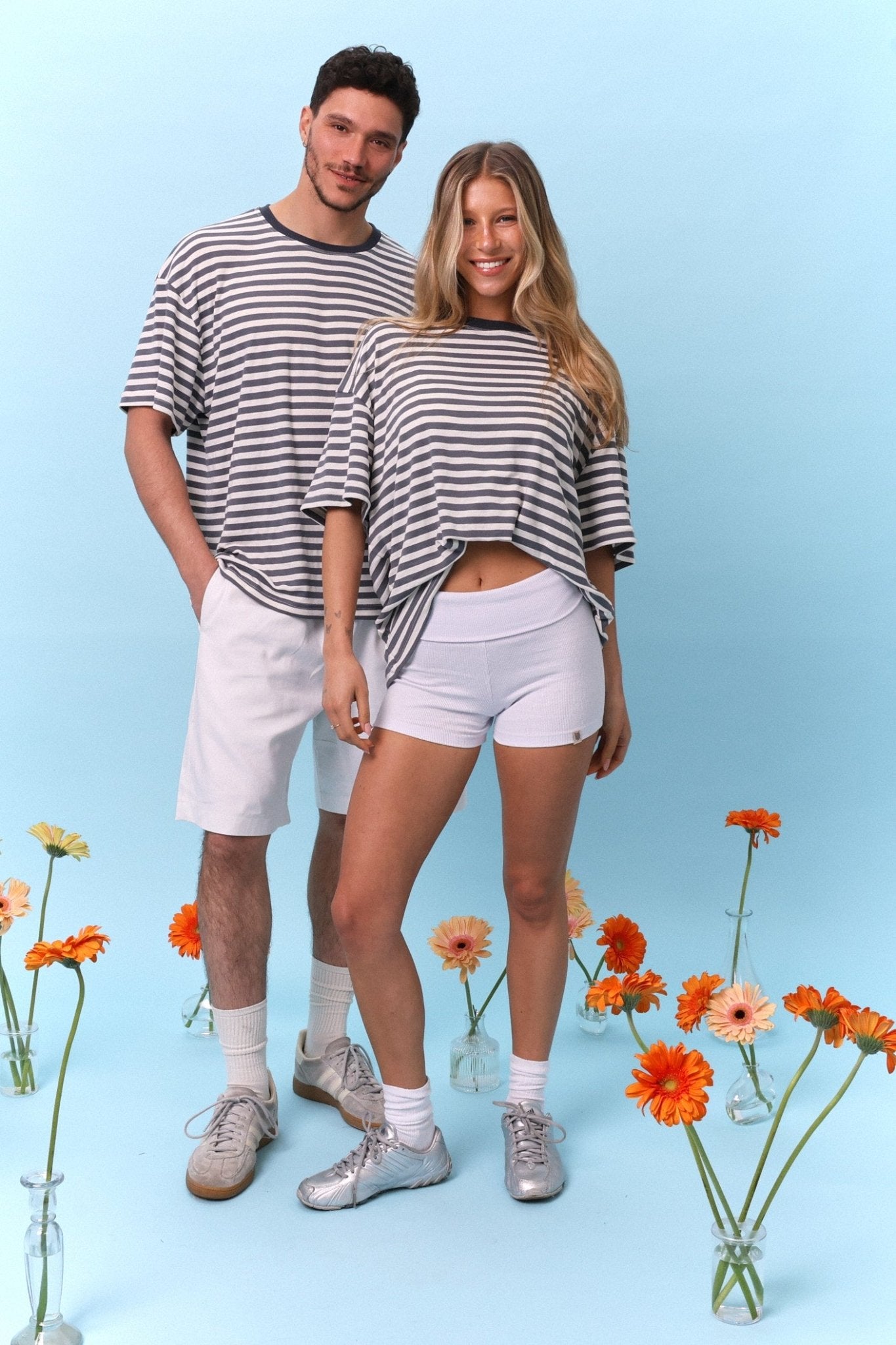 Gray Stripes - Oversize T-Shirt - GON