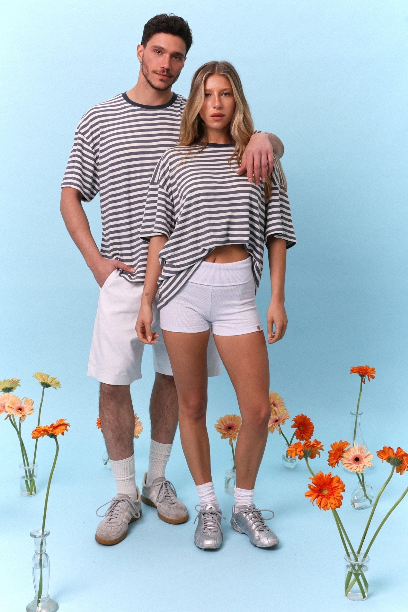 Gray Stripes - Oversize T-Shirt - GON