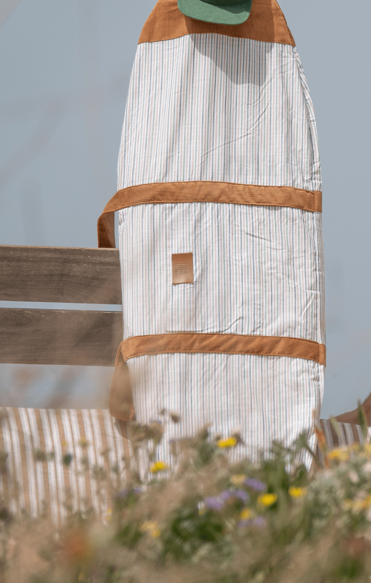 Green Stripes - Surfboard Bag - GONSURFING