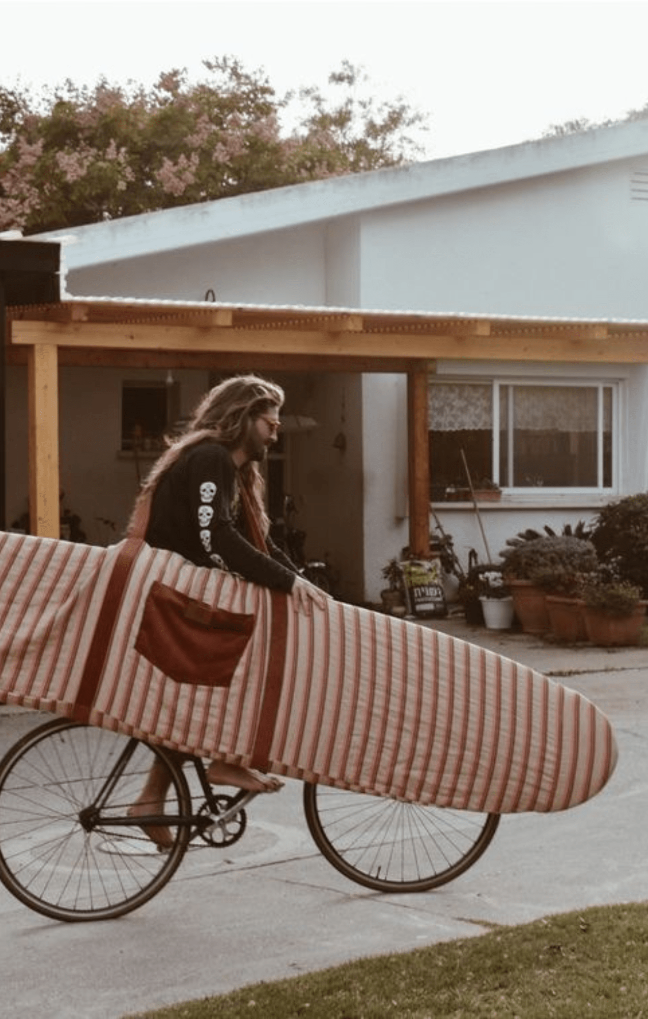 Hamra Stripes - Surfboard Bag - GONSURFING