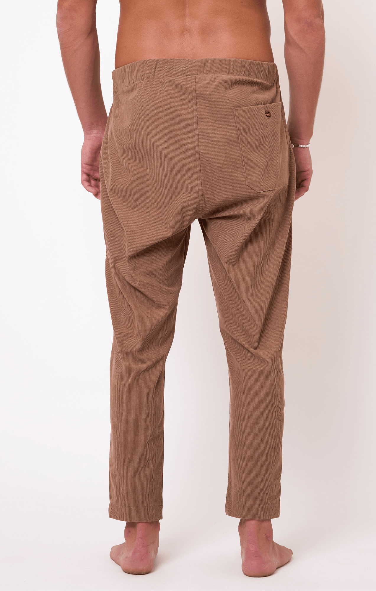 Khaki - Corduroy Long Pants - GONSURFING