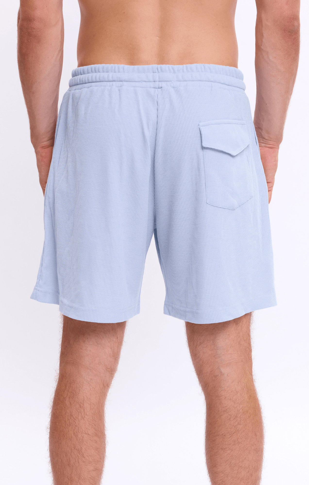 Light Blue - Waffle Shorts - GONSURFING
