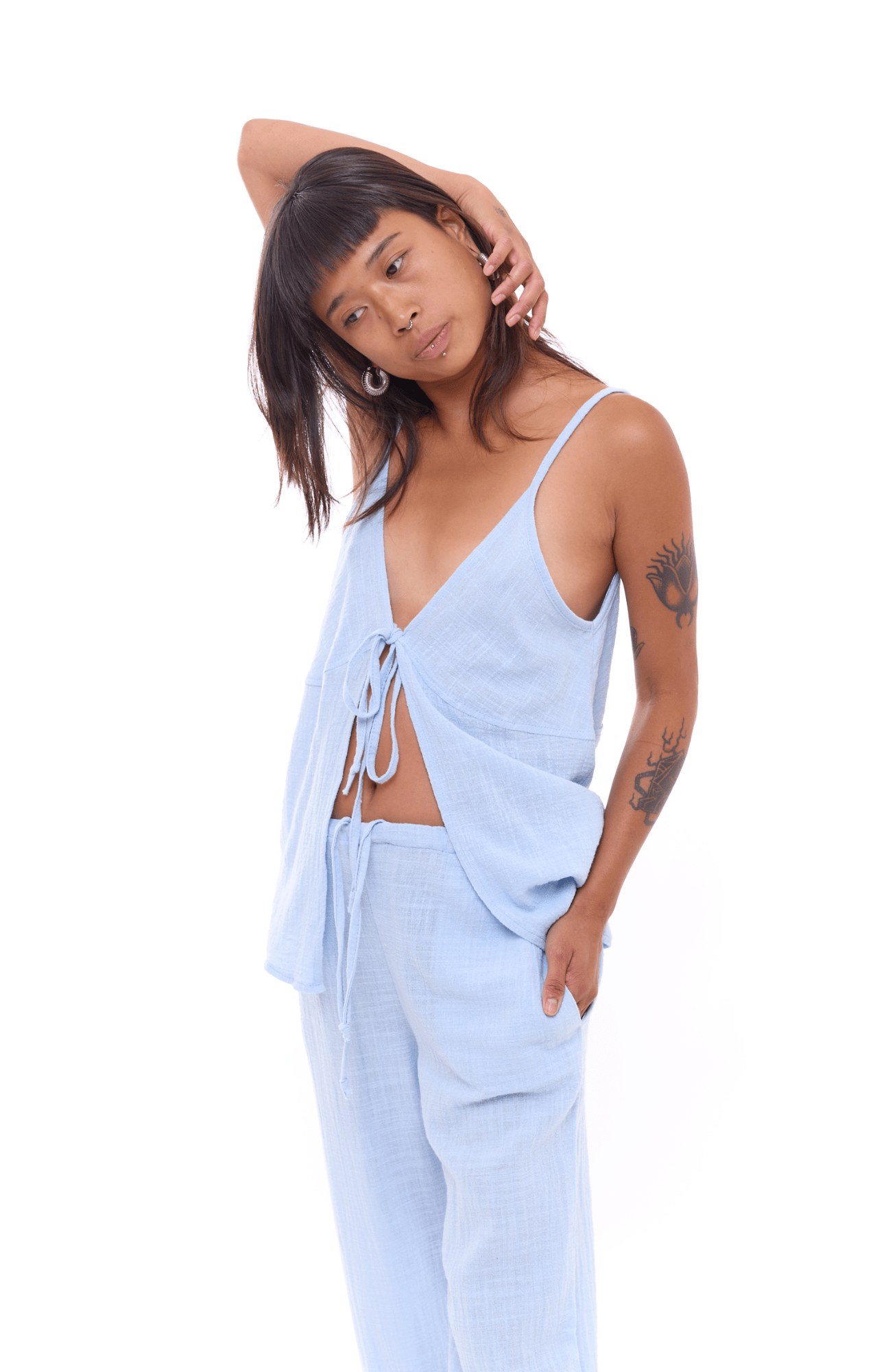 Light Blue - Women Top - GONSURFING