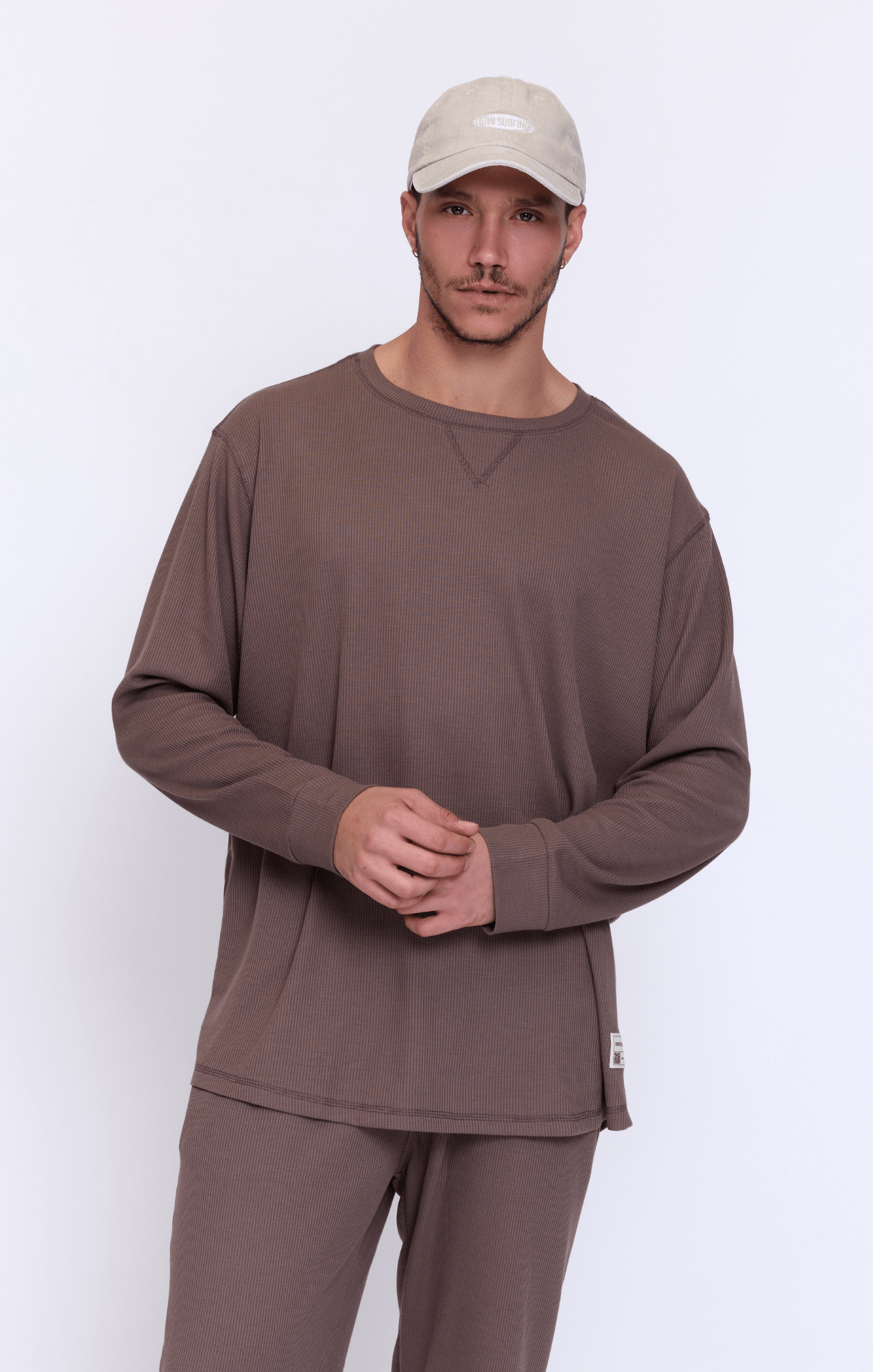 Moka - Waffle Long Shirt - GONSURFING