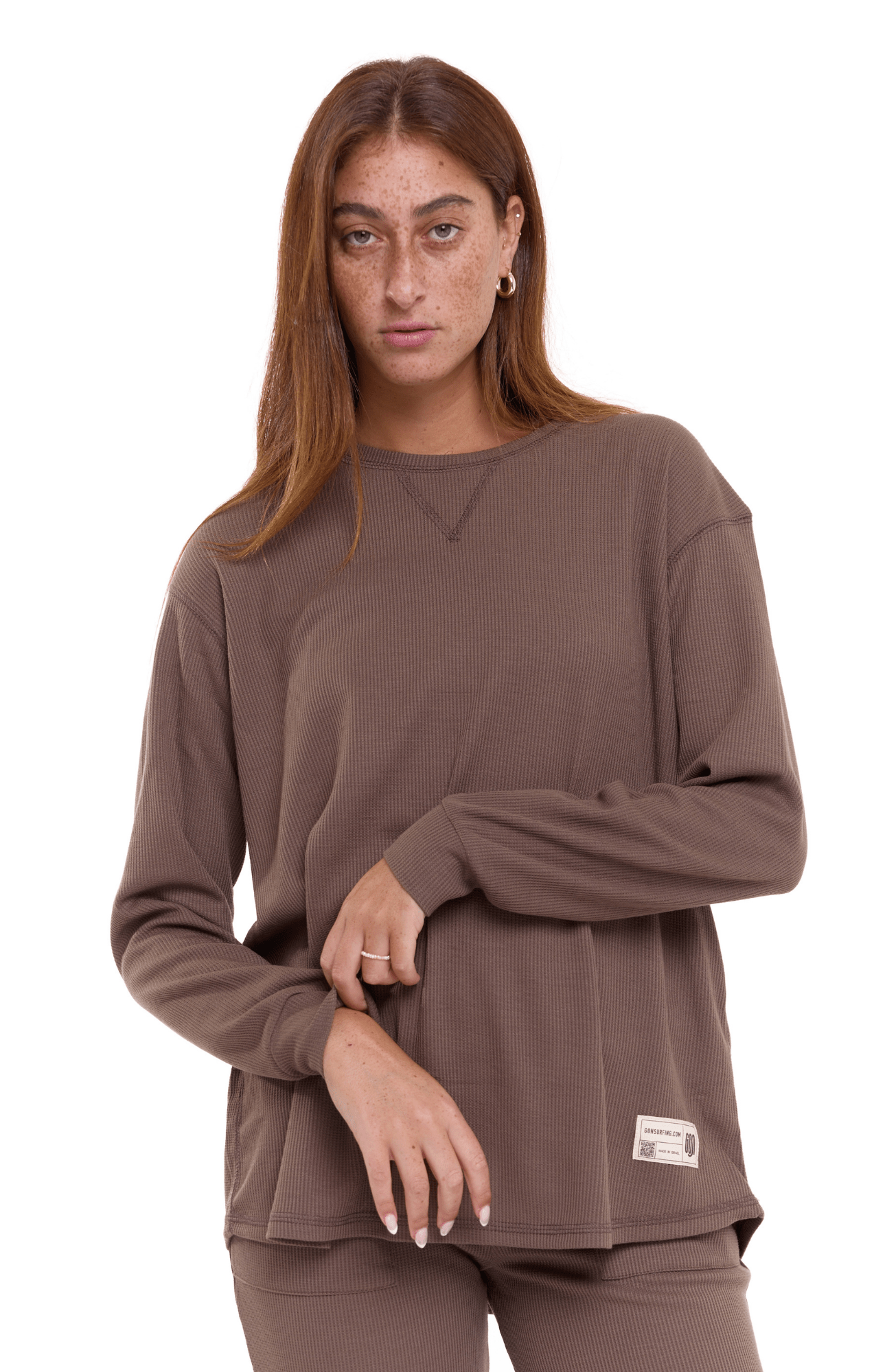 Moka - Waffle Long Shirt - GONSURFING