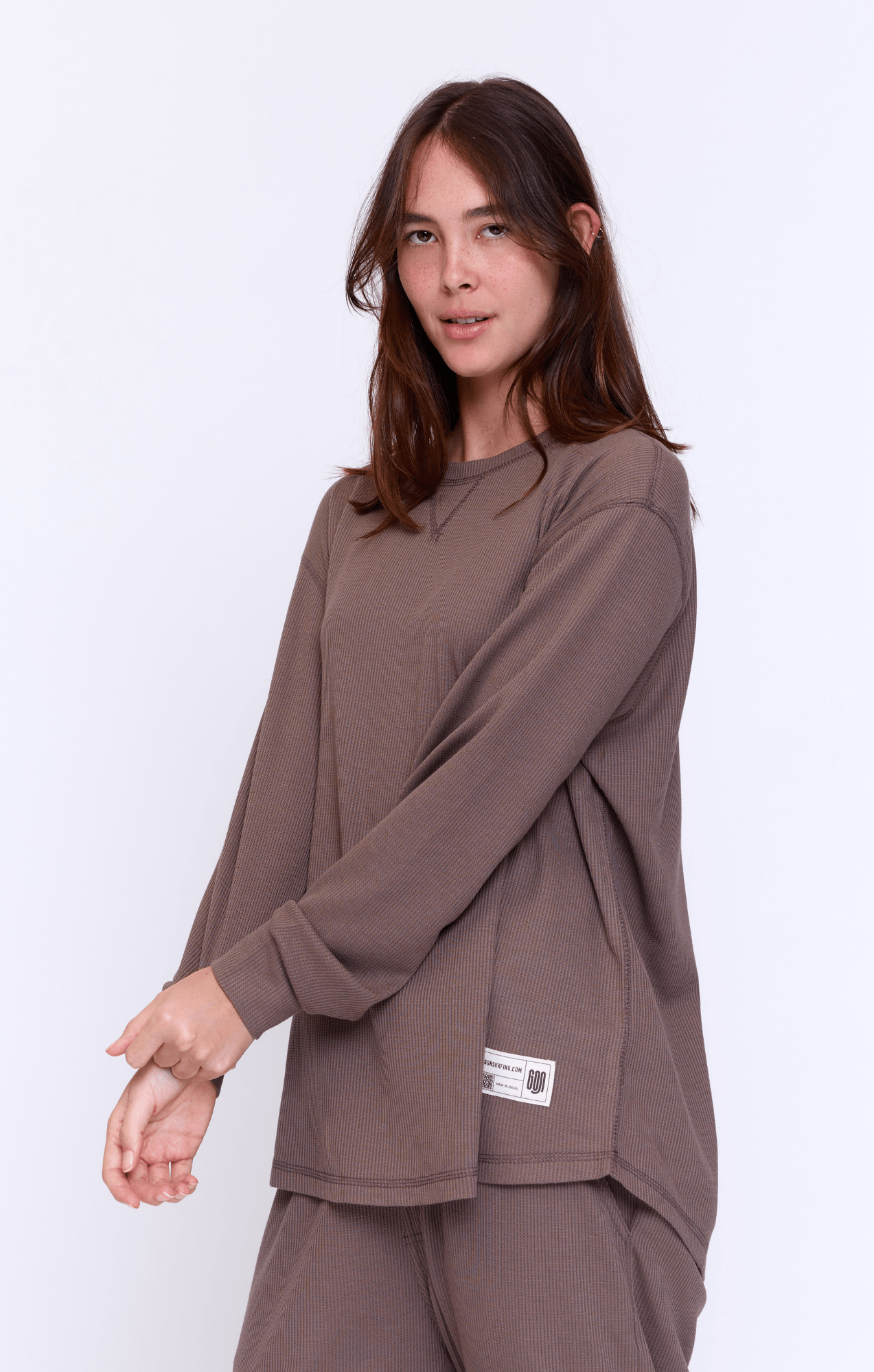 Moka - Waffle Long Shirt - GONSURFING